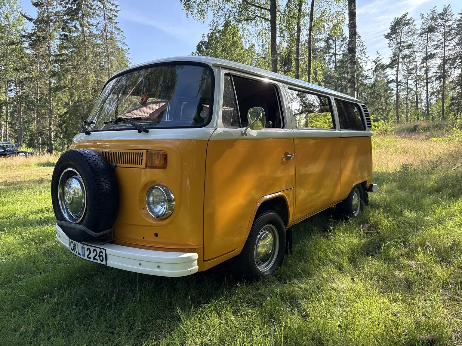 Aussenfoto 1975 Volkswagen Transporter Campervan (8)