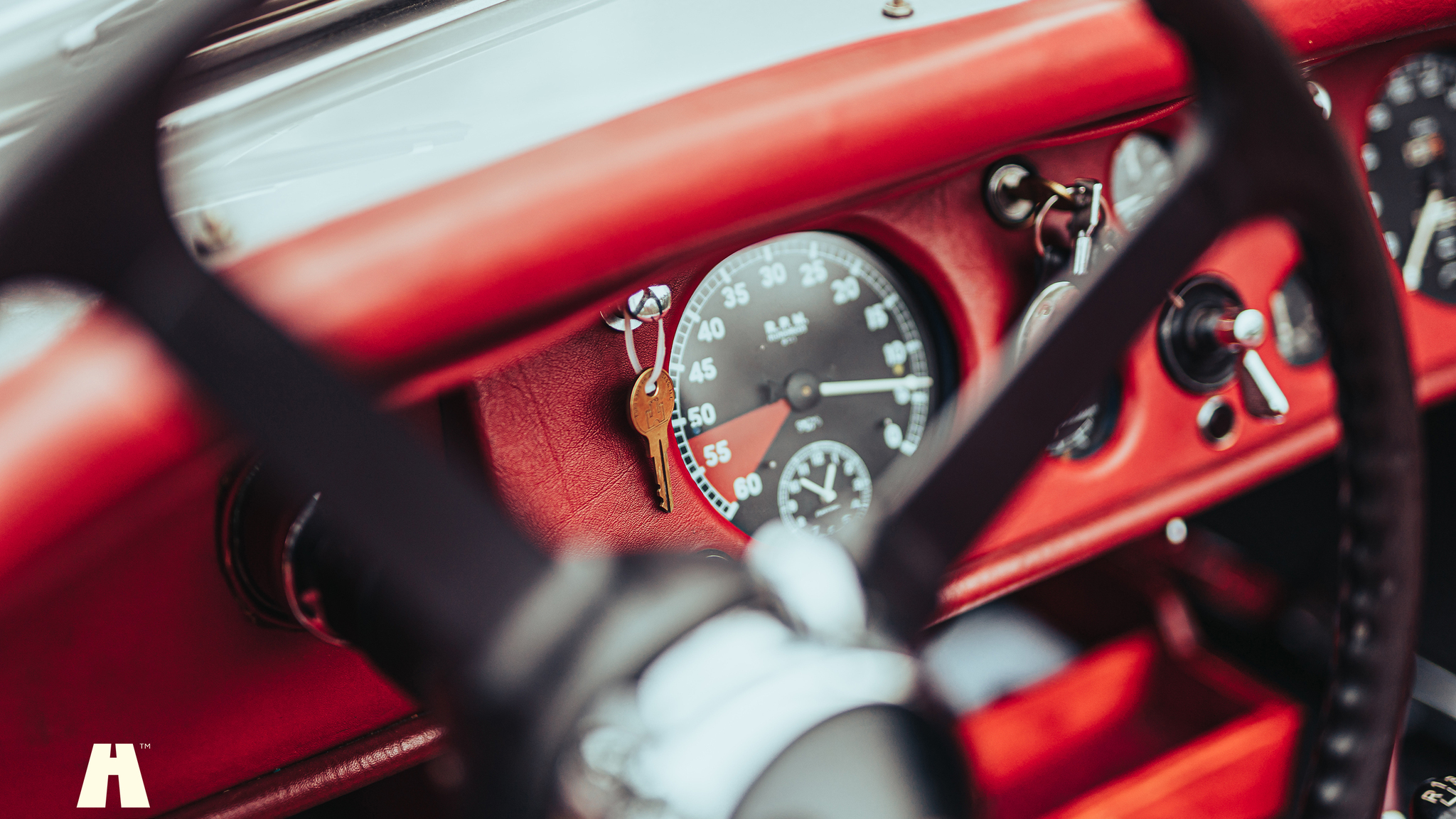 Interior image of 1951 Jaguar XK120