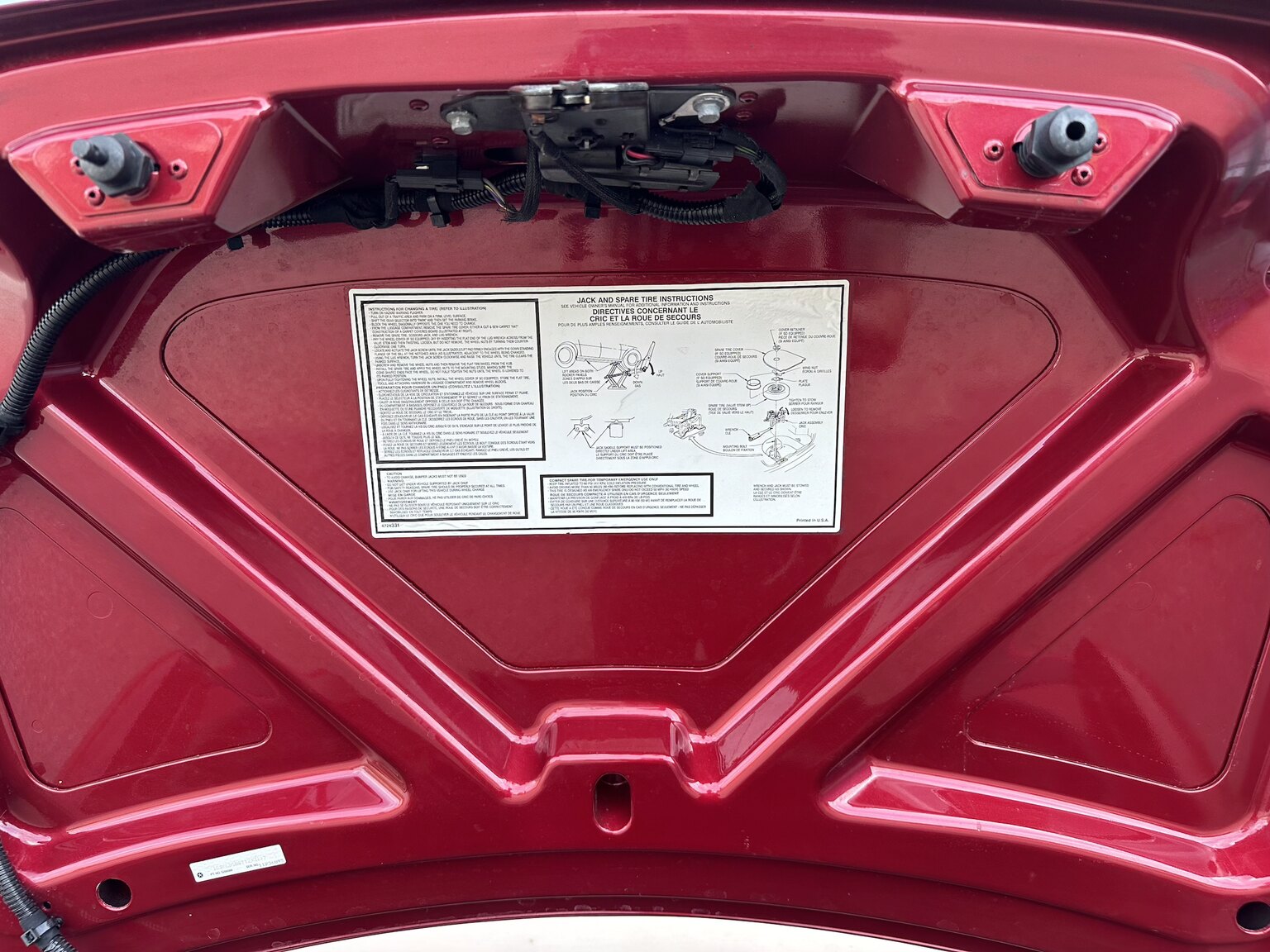 Interior image of 1996 Chrysler Stratus Cabriolet