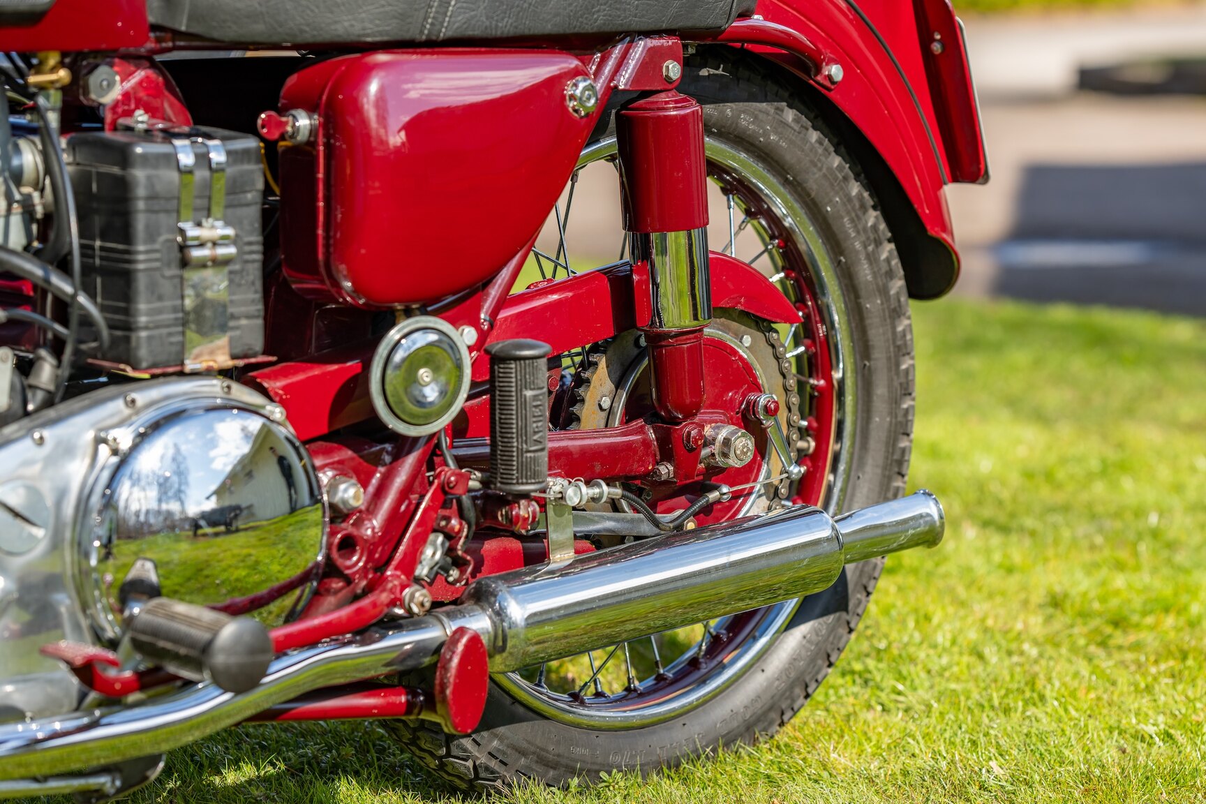 1954 Ariel FH 650 Huntsmaster Twin, Mekanik
