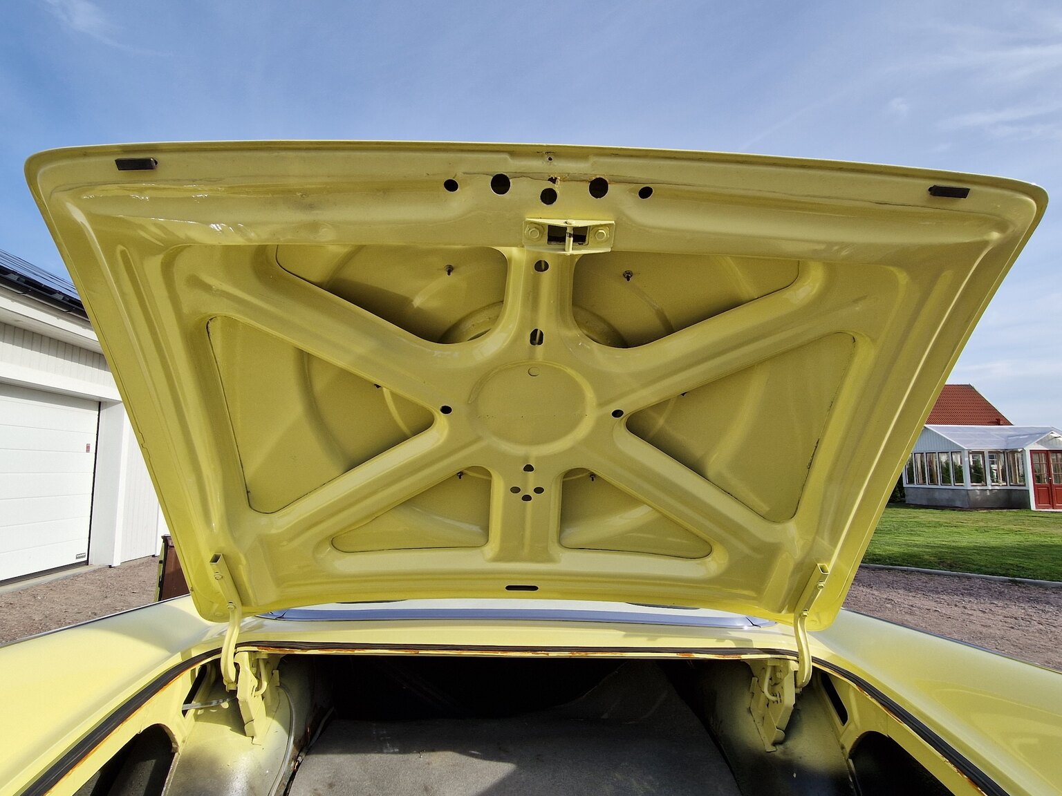 Interiörbild 1961 Chrysler Windsor Coupé