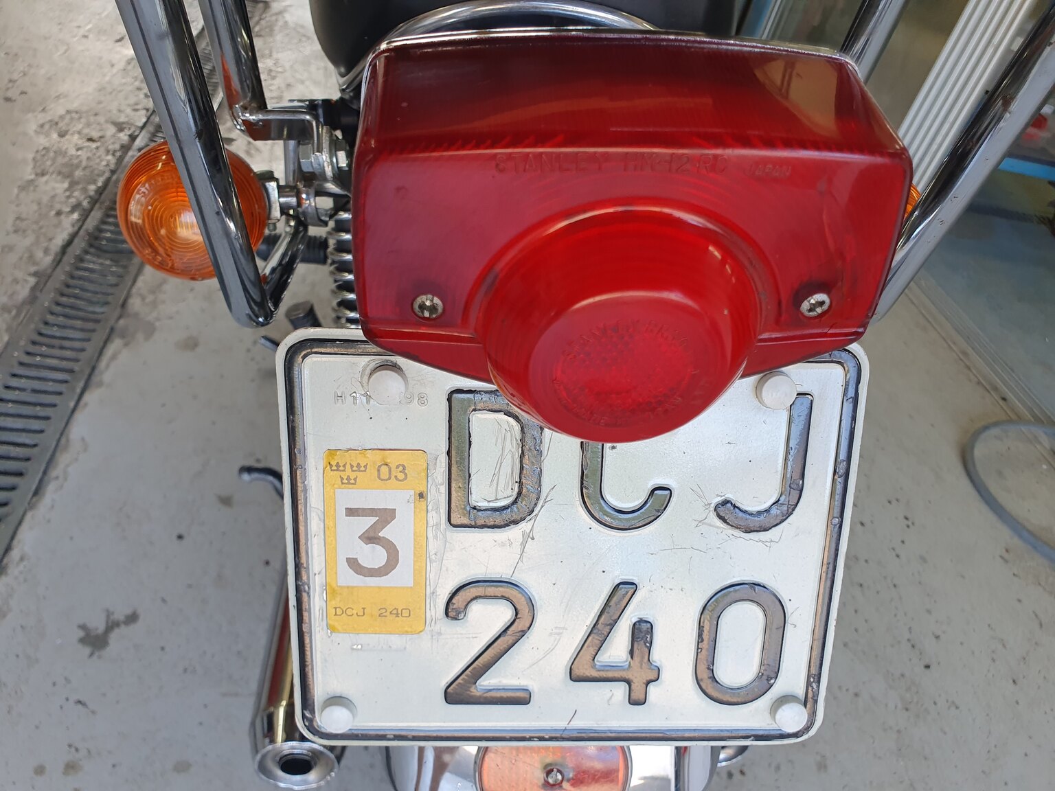 Exterior image of 1971 Honda CB 450 DOHC K3