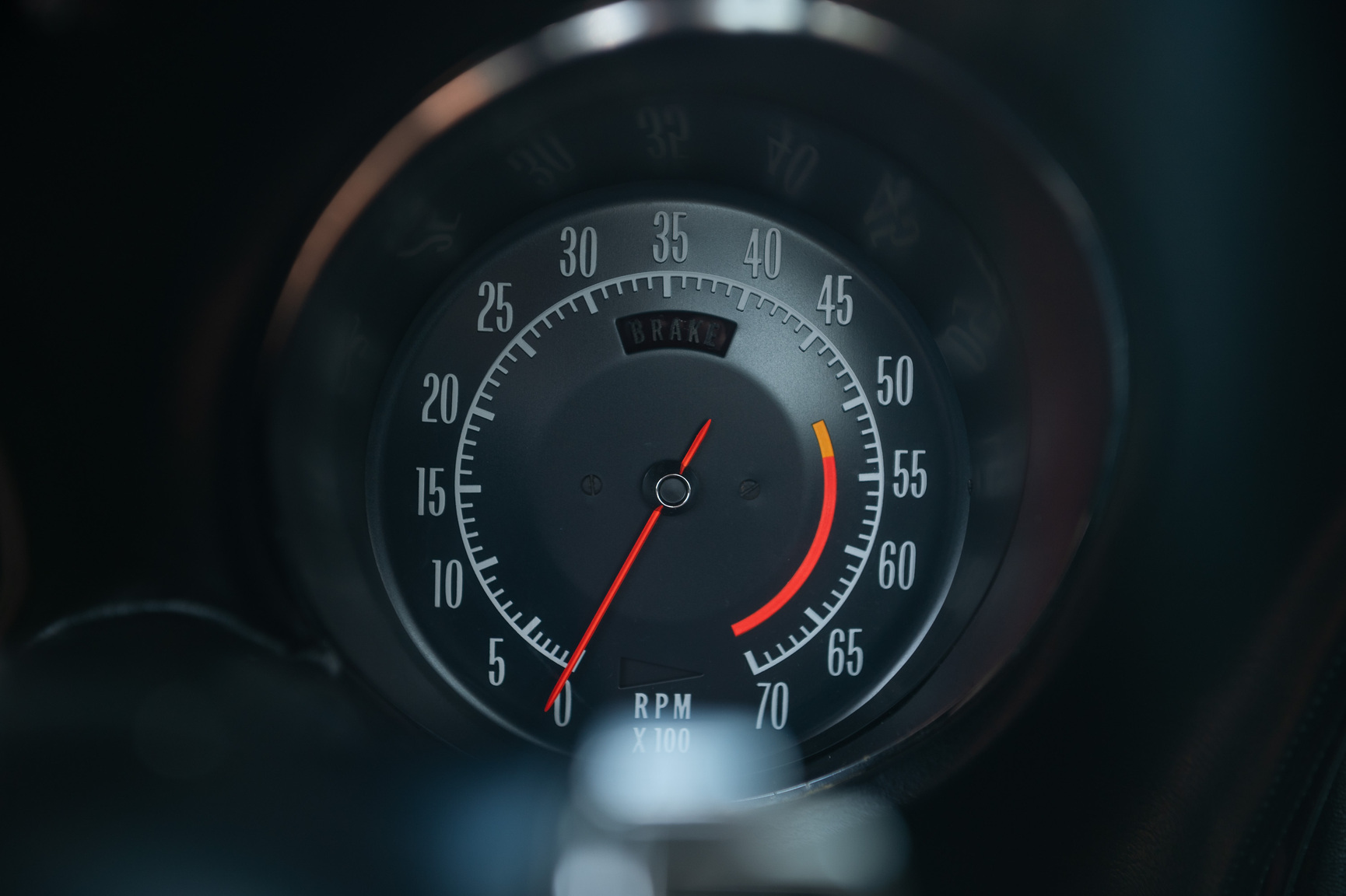 Innenraumfoto von 1973 Corvette C3 Stingray (23)