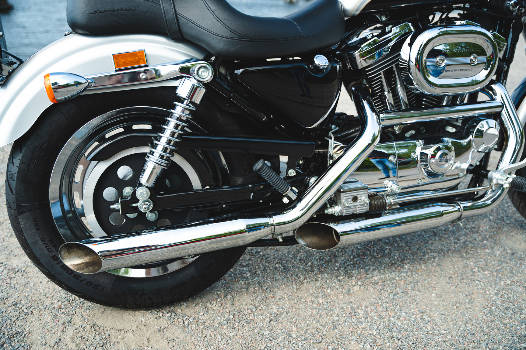 Image of 2003 Harley Davidson Sportster 1200 100th Anniversary mechanics (4)