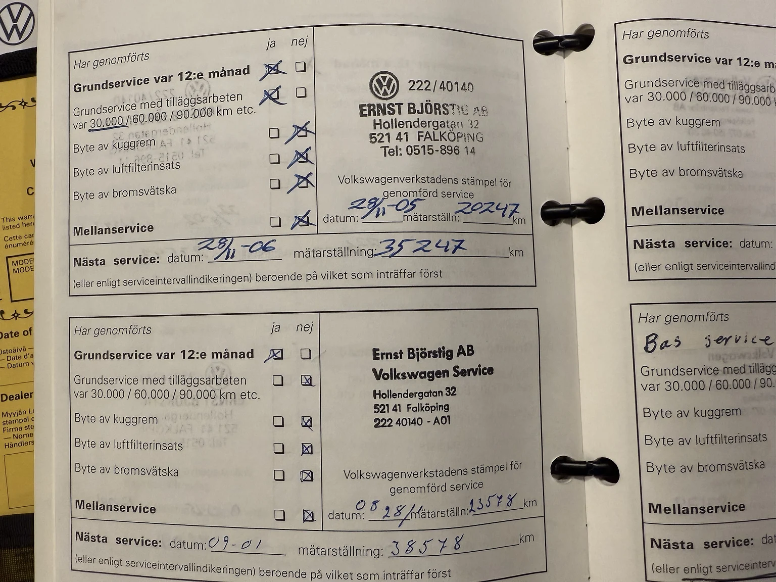 Dokumentation för 2000 VW LUPO GTI 2001 (25)