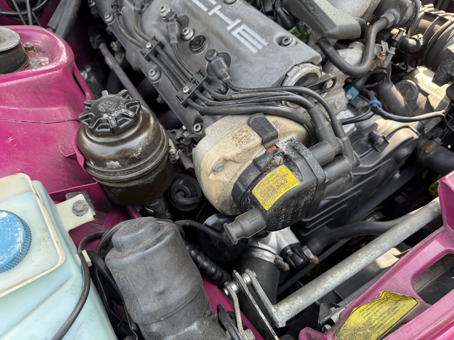Image of 1990 Porsche 944 S2 Convertible mechanics