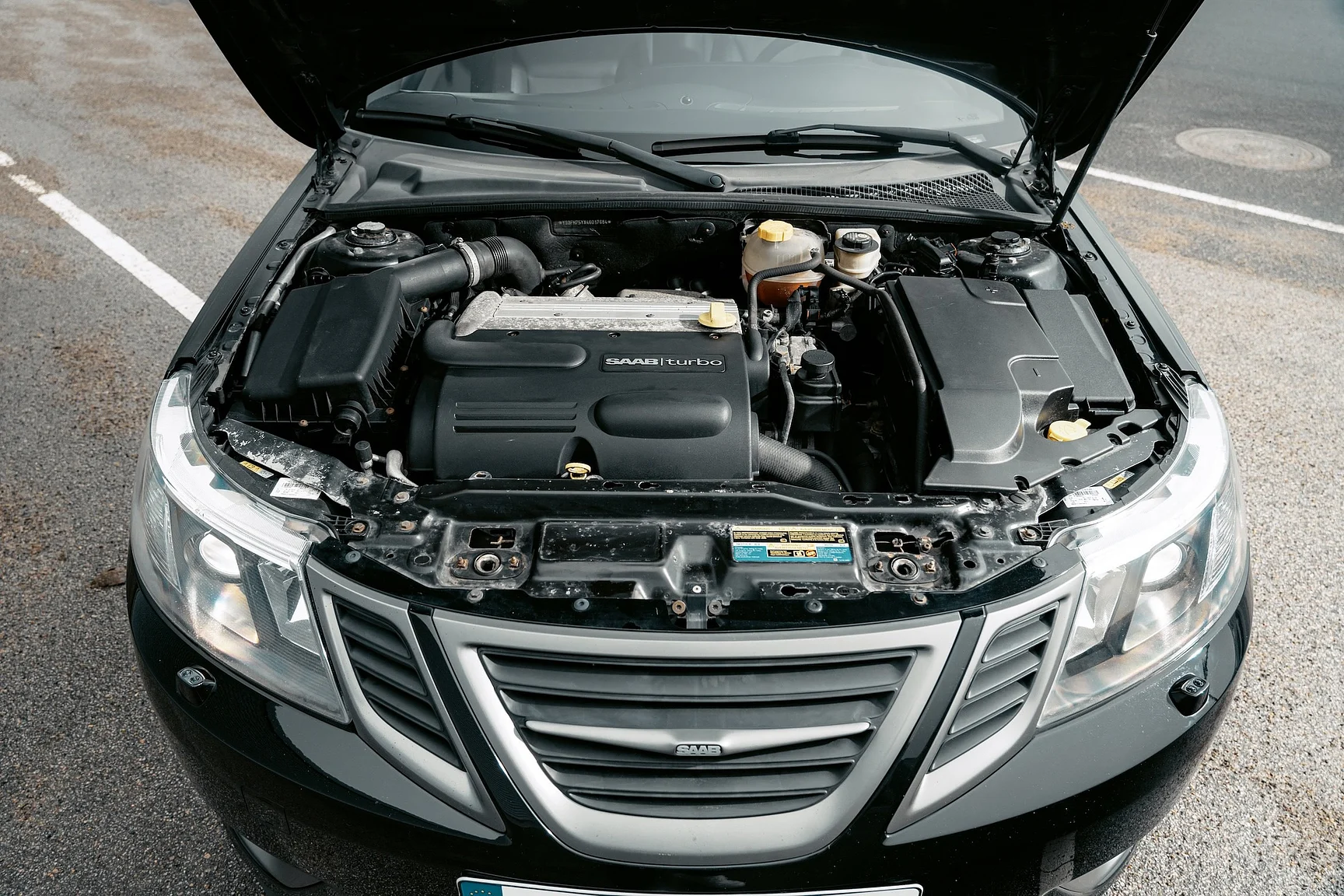 Aussenfoto 2004 SAAB 9-3 Aero 2.0T Cabriolet (2)