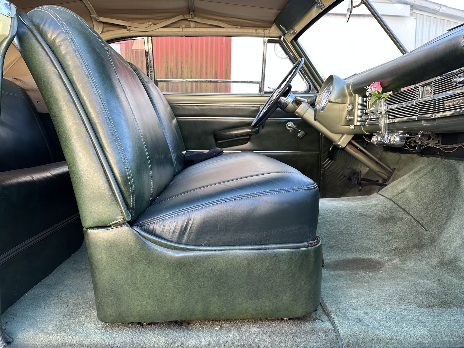 Interiörbild 1950 Chrysler Windsor Convertible (27)