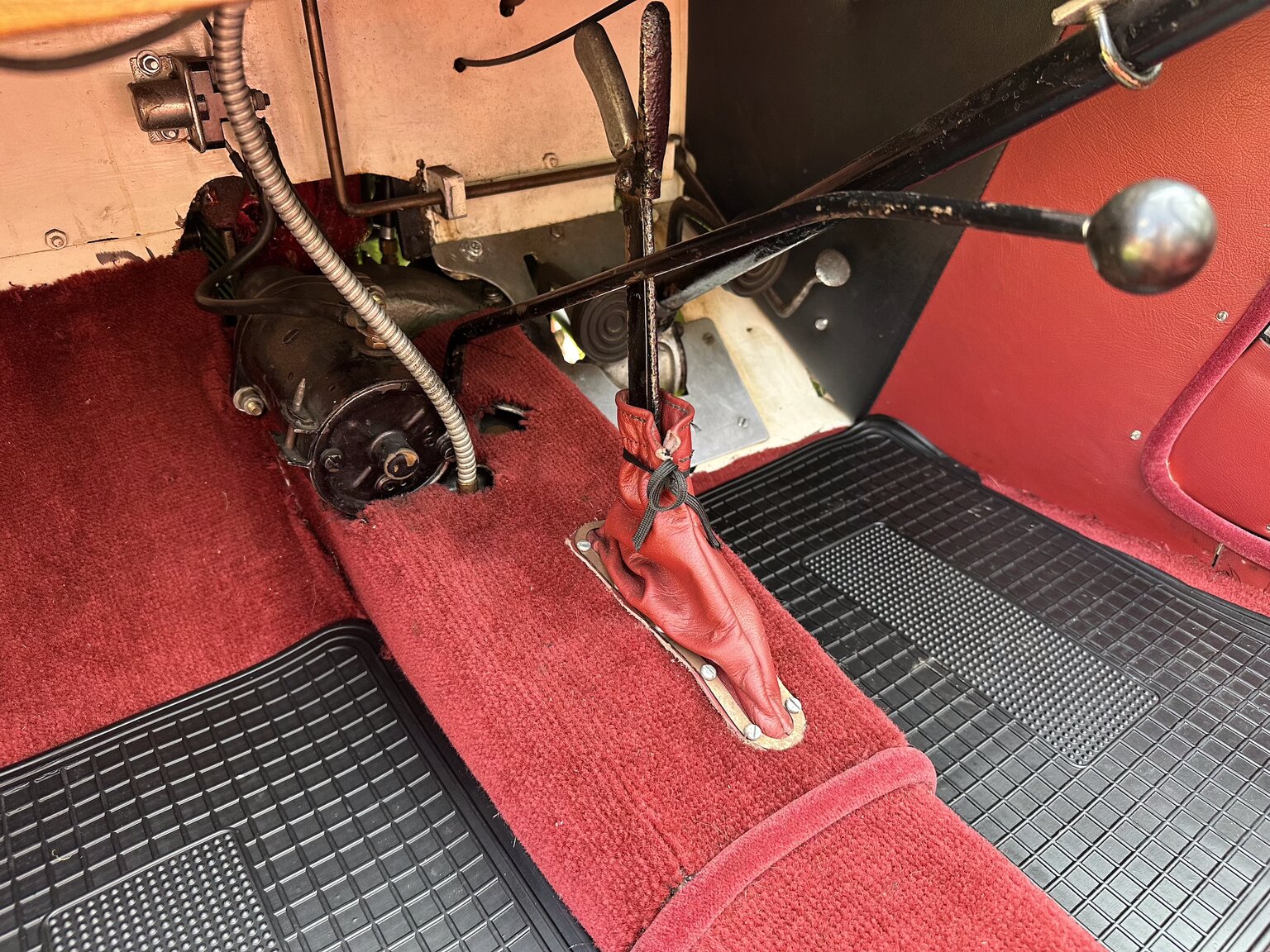 Interiörbild 1938 AUSTIN SEVEN BOAT TAIL