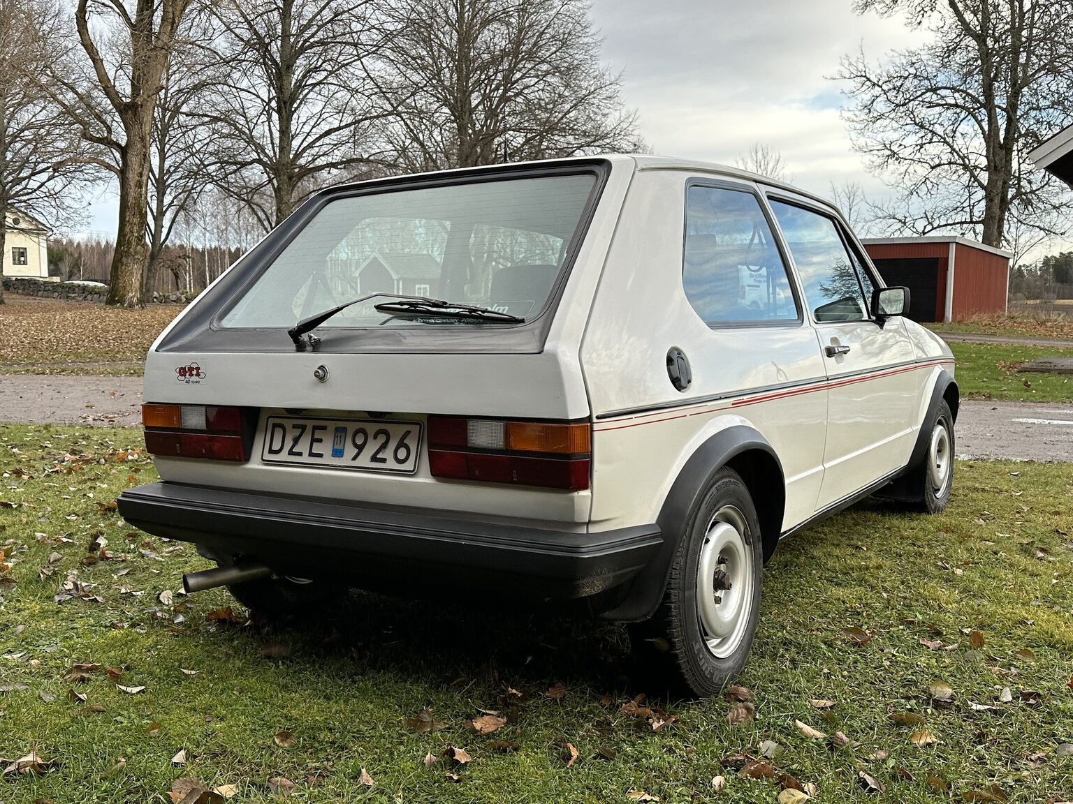 Aussenfoto 1984 Volkswagen Golf GTI Special