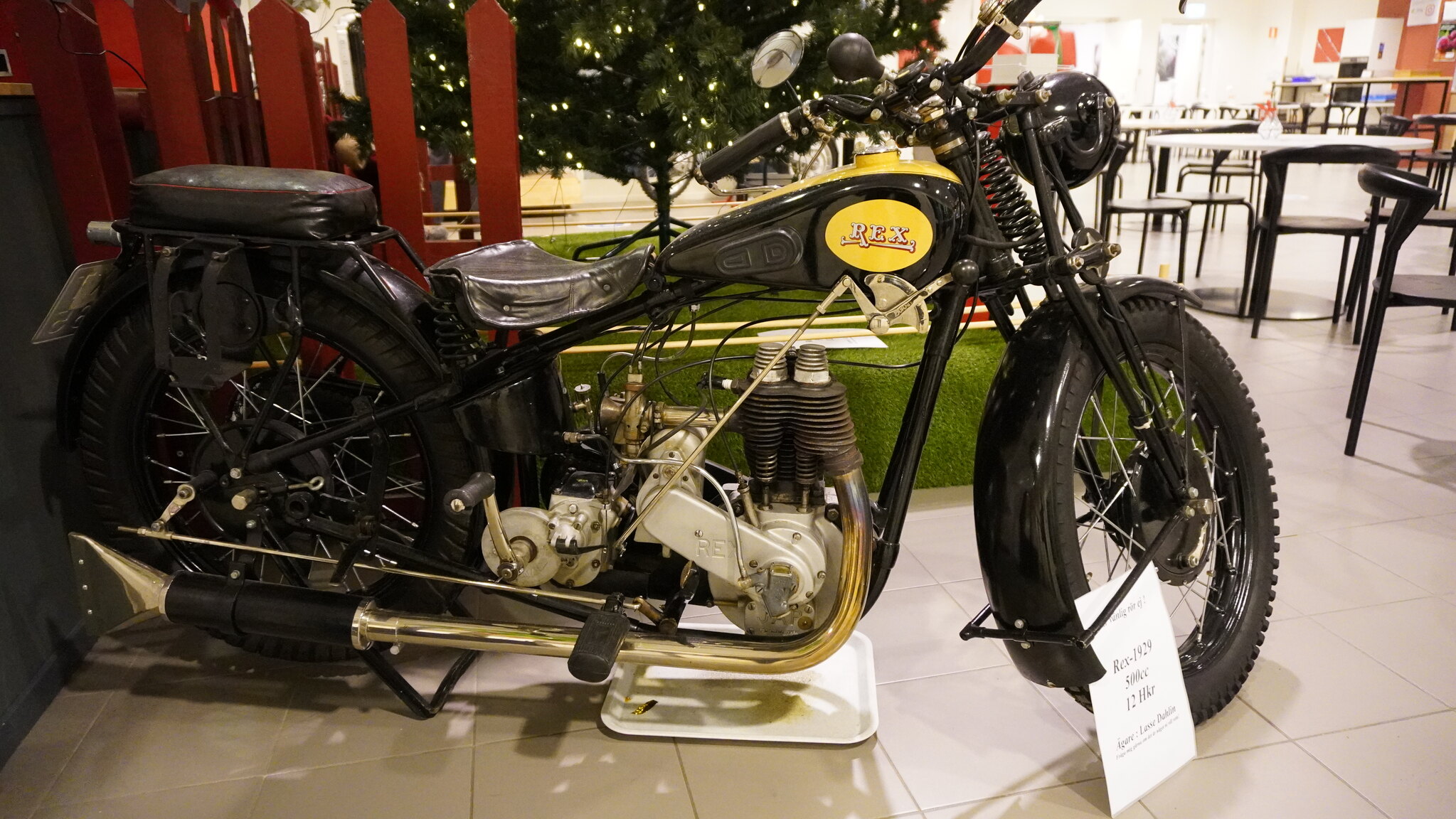 Exteriörbild på 1929 REX 500cc