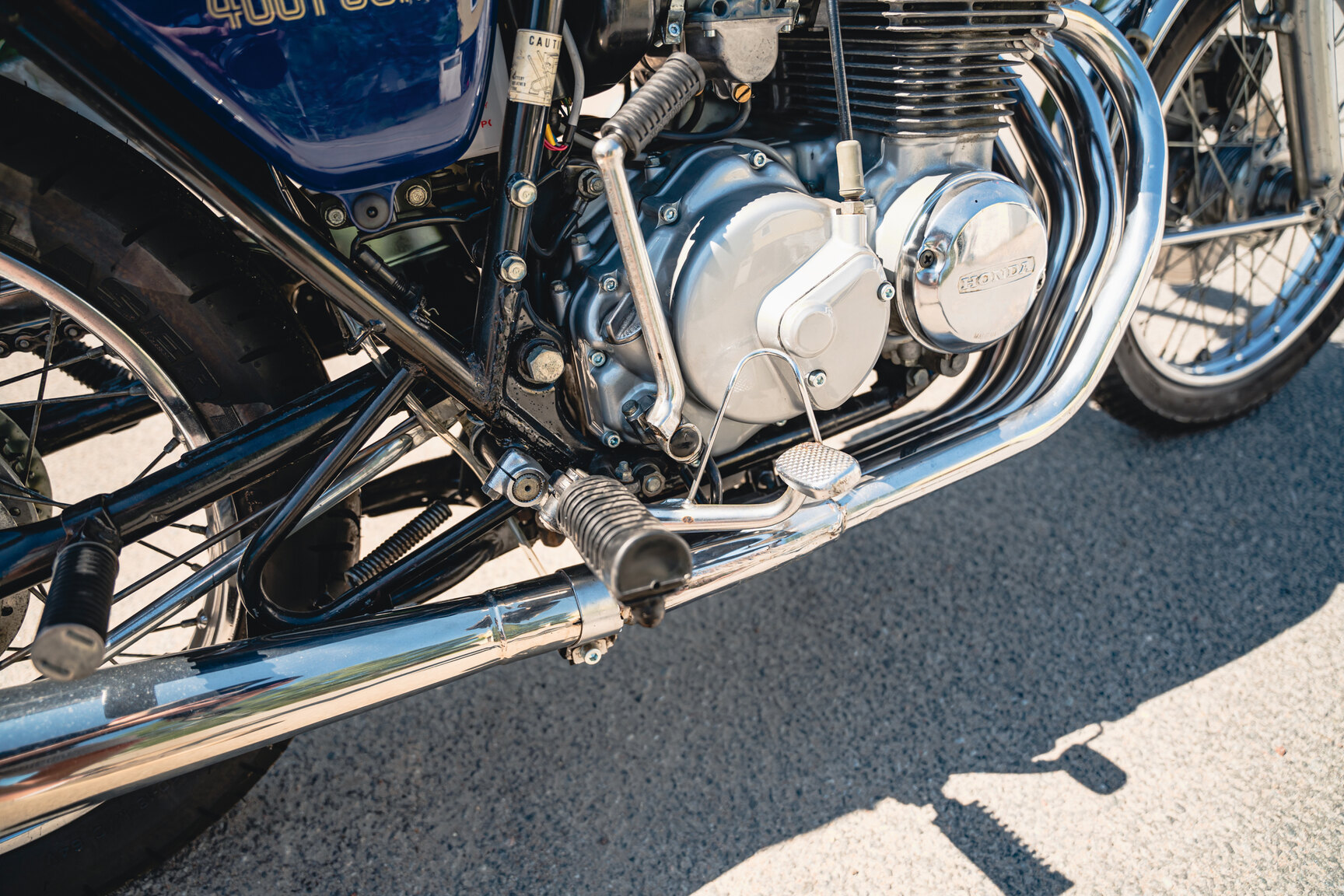 1975 Honda CB 400 Four, Mekanik