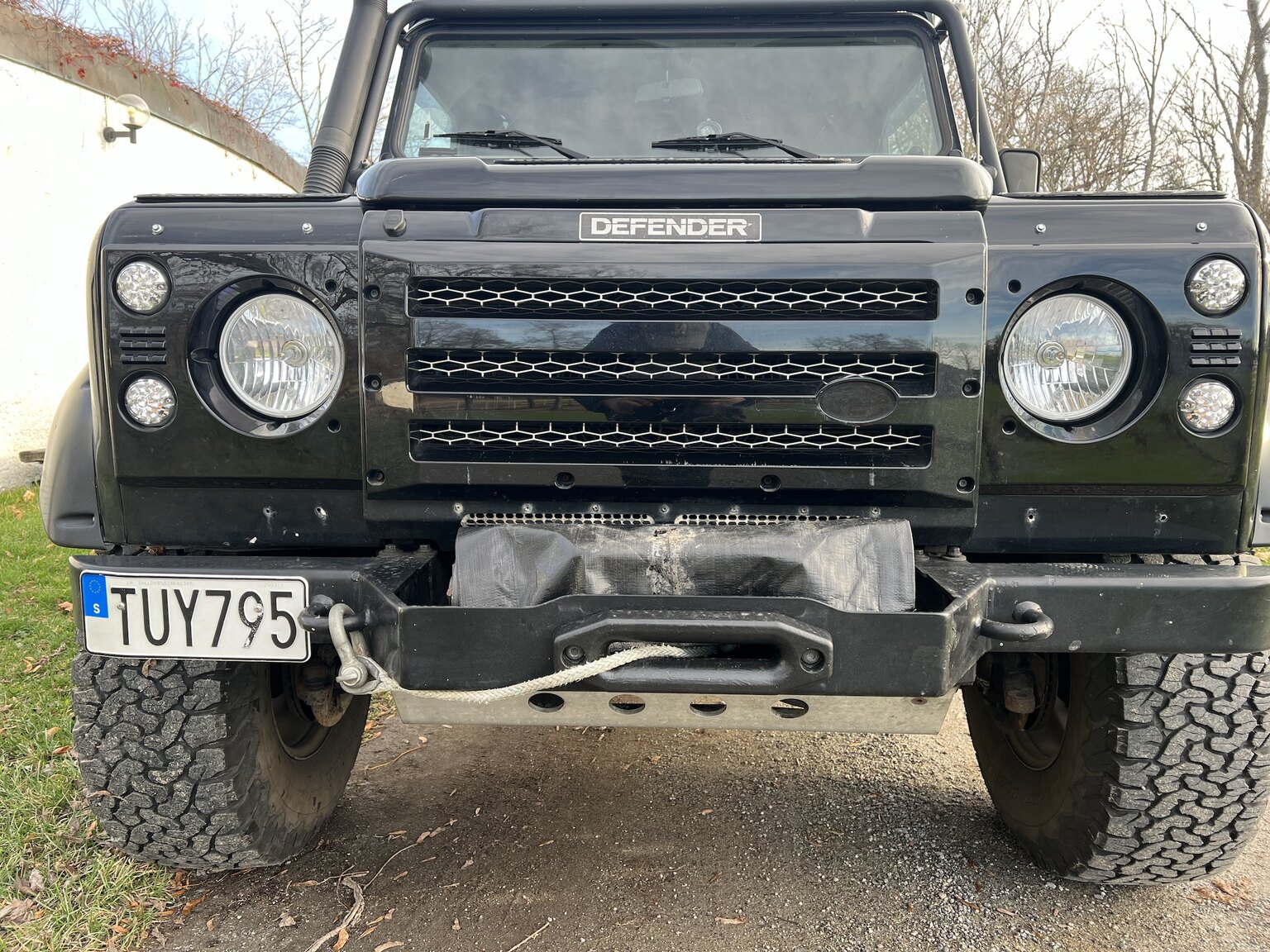 Exteriörbild på 2002 Land Rover Defender 90 2.5 Td5