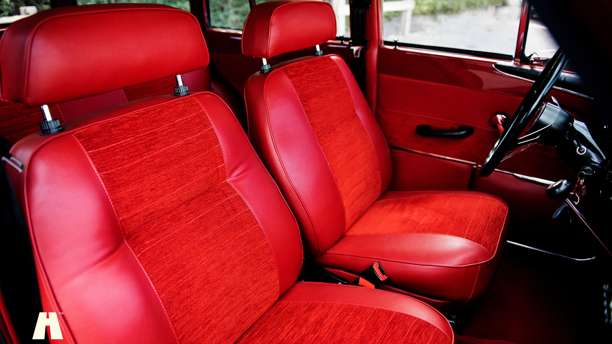 Interiörbild 1966 Volvo Amazon kombi 220