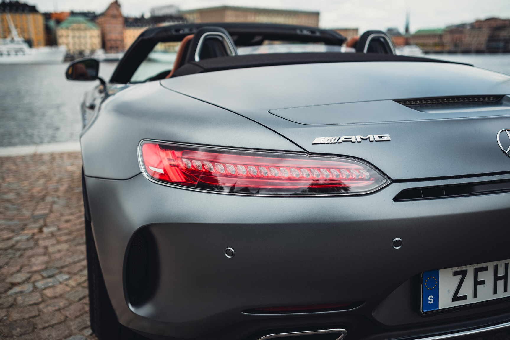 Exterior image of 2018 Mercedes-Benz AMG GT C