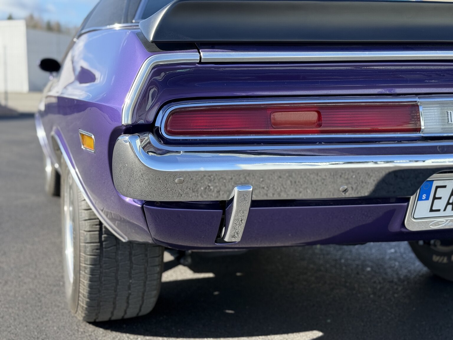 Exteriörbild på 1970 Dodge Challenger T/A 440 cui