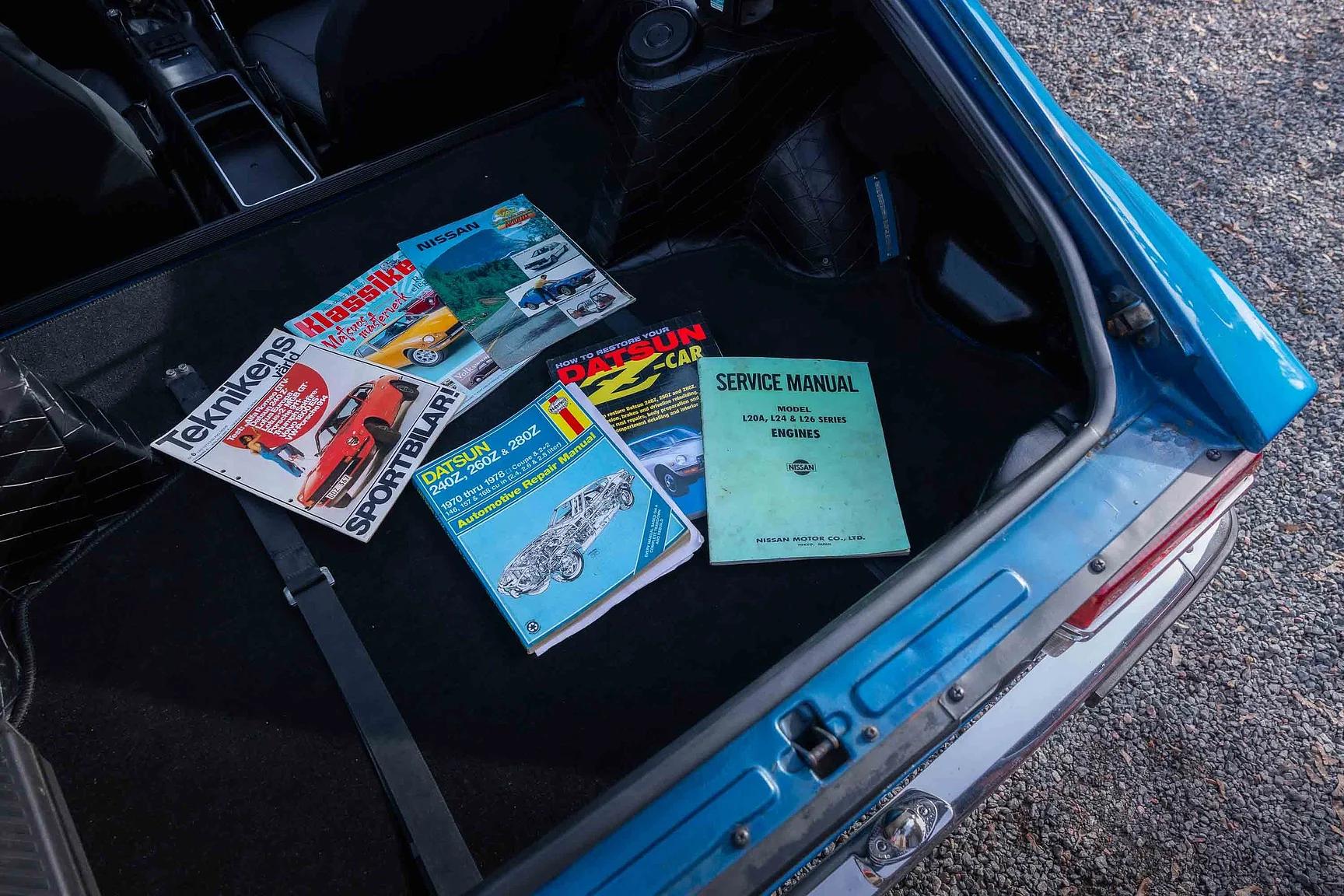 Dokumentation för 1973 Datsun 240Z Euro Spec (1)