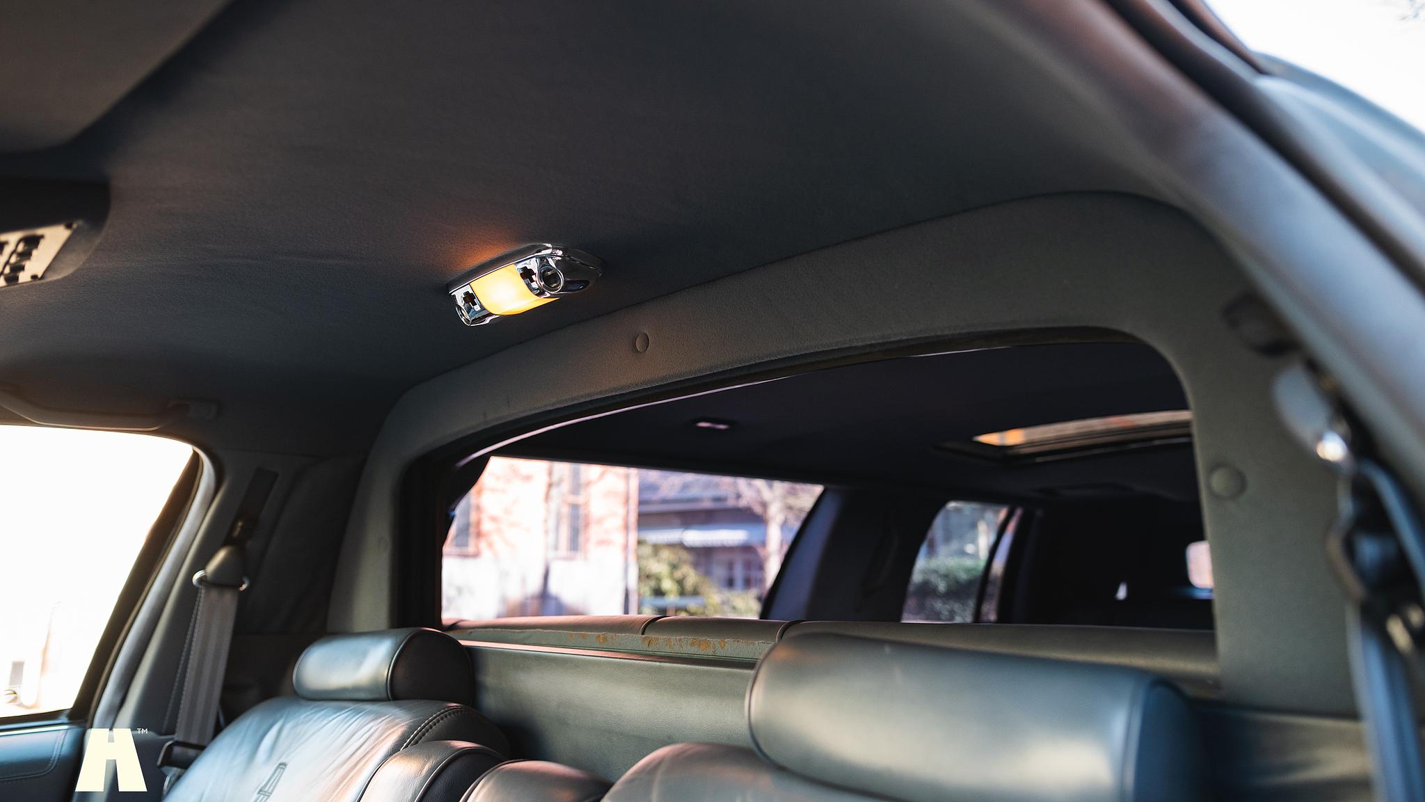 Interiörbild 1992 Lincoln Town Car Limousine 