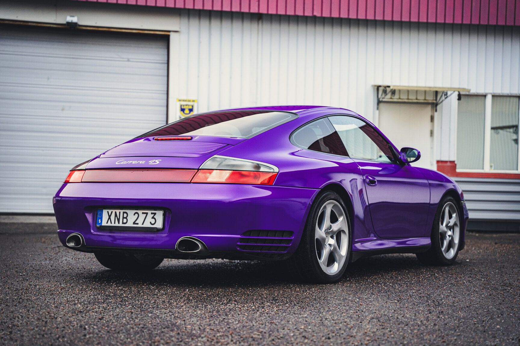 Exteriörbild på 2002 Porsche 996 4S - Ett sista race