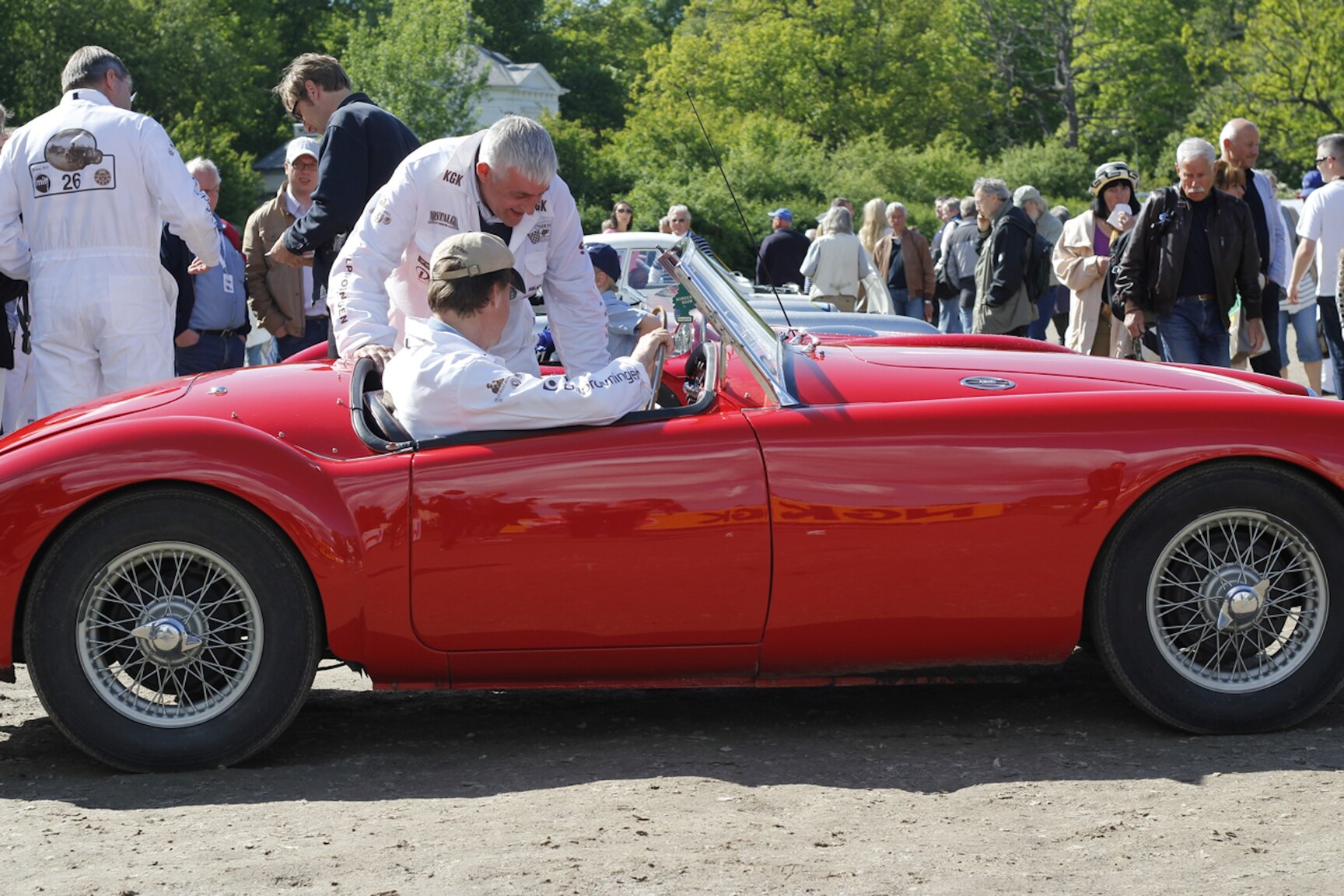 Exteriörbild på 1956 MG MGA 1500