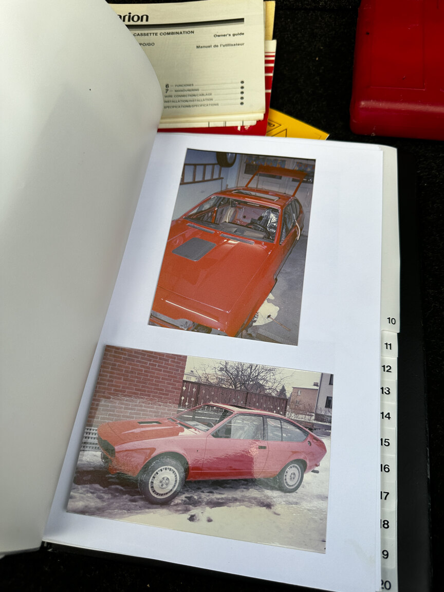 Documentation for 1984 Alfa Romeo GTV 6 2.5