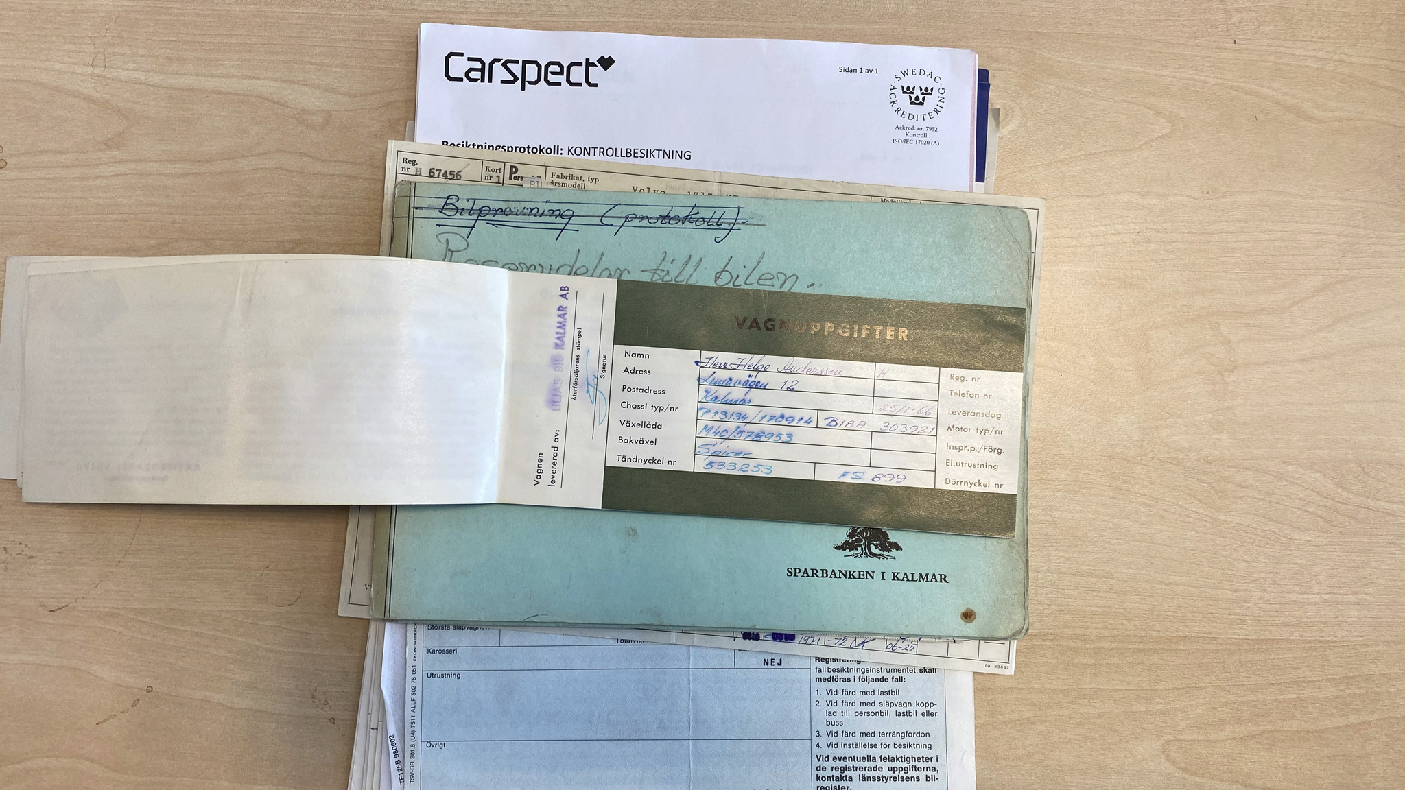 Dokumentation, 1966 Volvo Amazon (2)