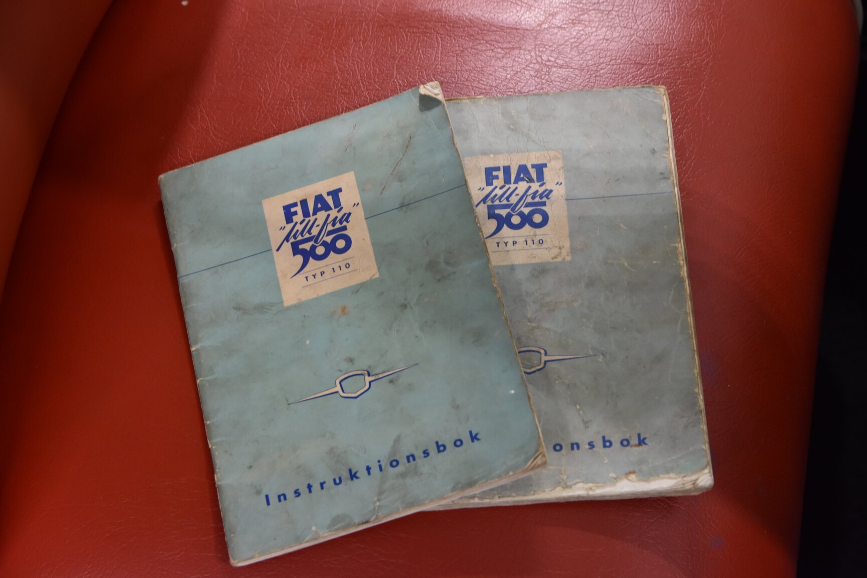 Dokumentation för 1968 Fiat 500