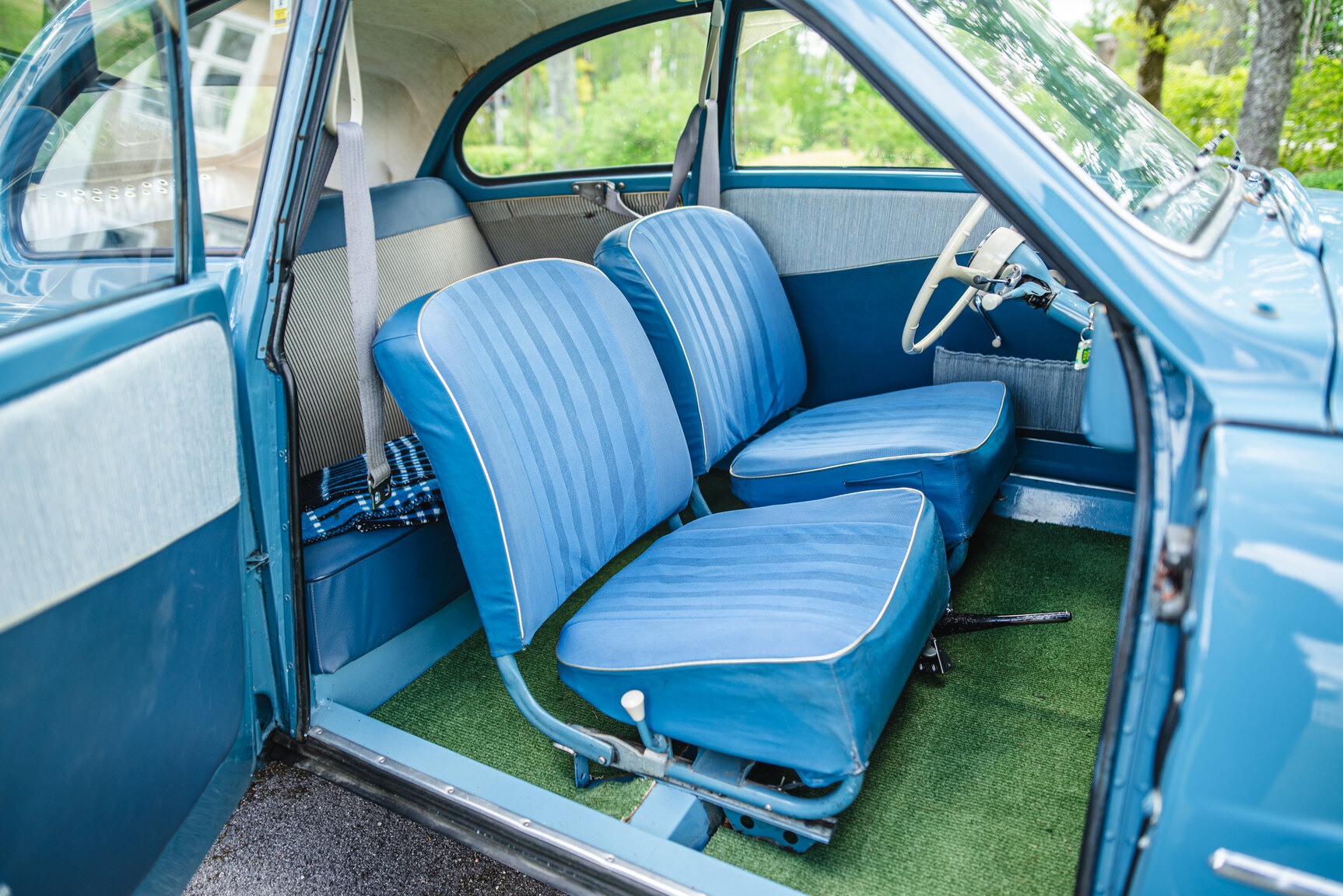 Interior image of 1959 SAAB 93B De Luxe