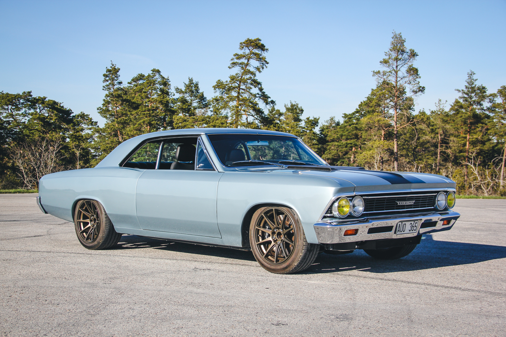 Exteriörbild på 1966 Chevrolet Chevelle Malibu Pro Touring (2)