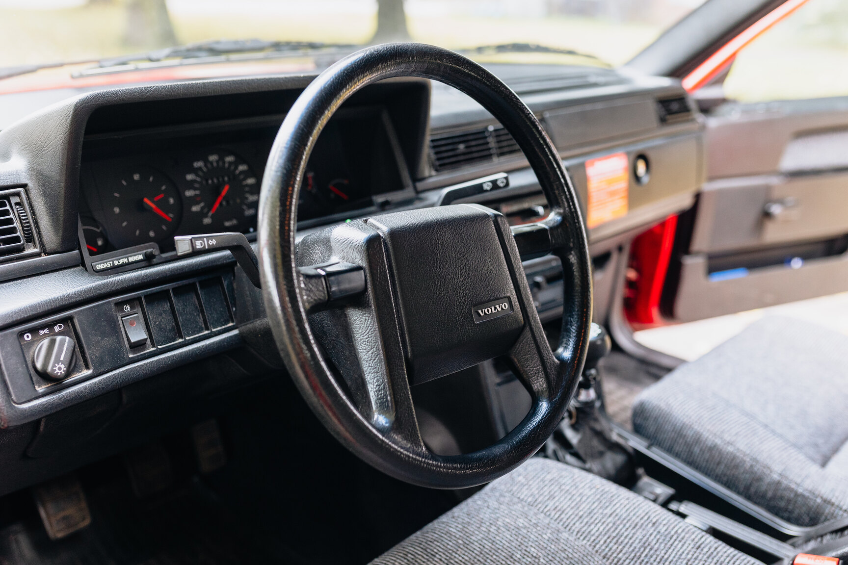 Interiörbild 1990 Volvo 740 GL 2.3