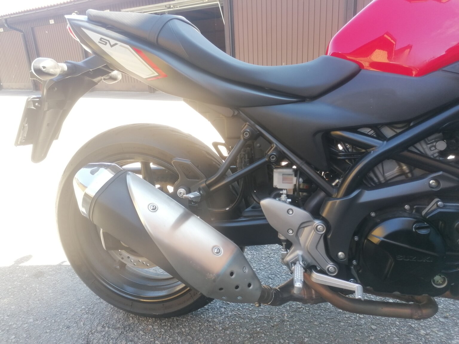 Exterior image of 2017 Suzuki SV650