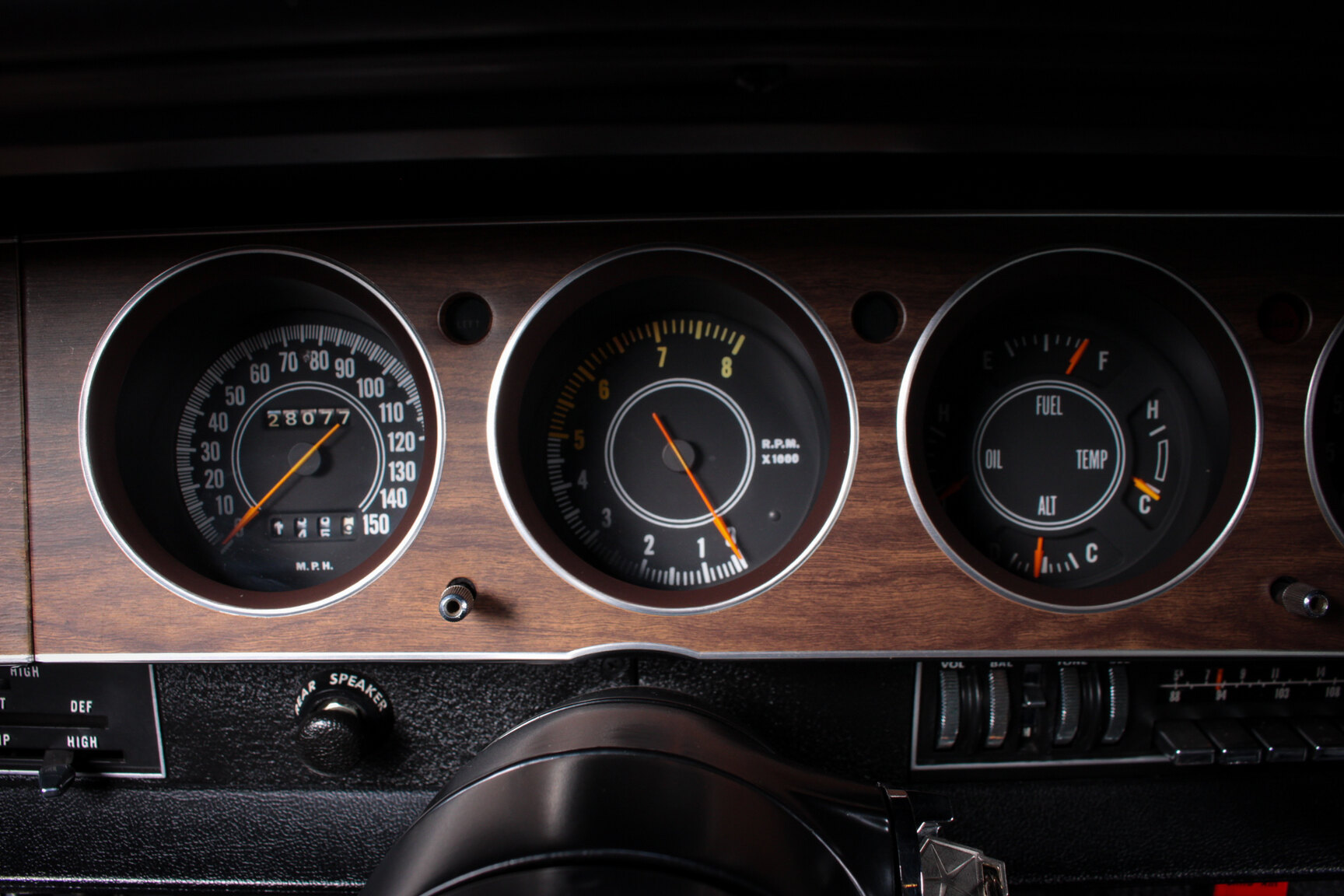 Interior image of 1970 Plymouth Hemi Cuda