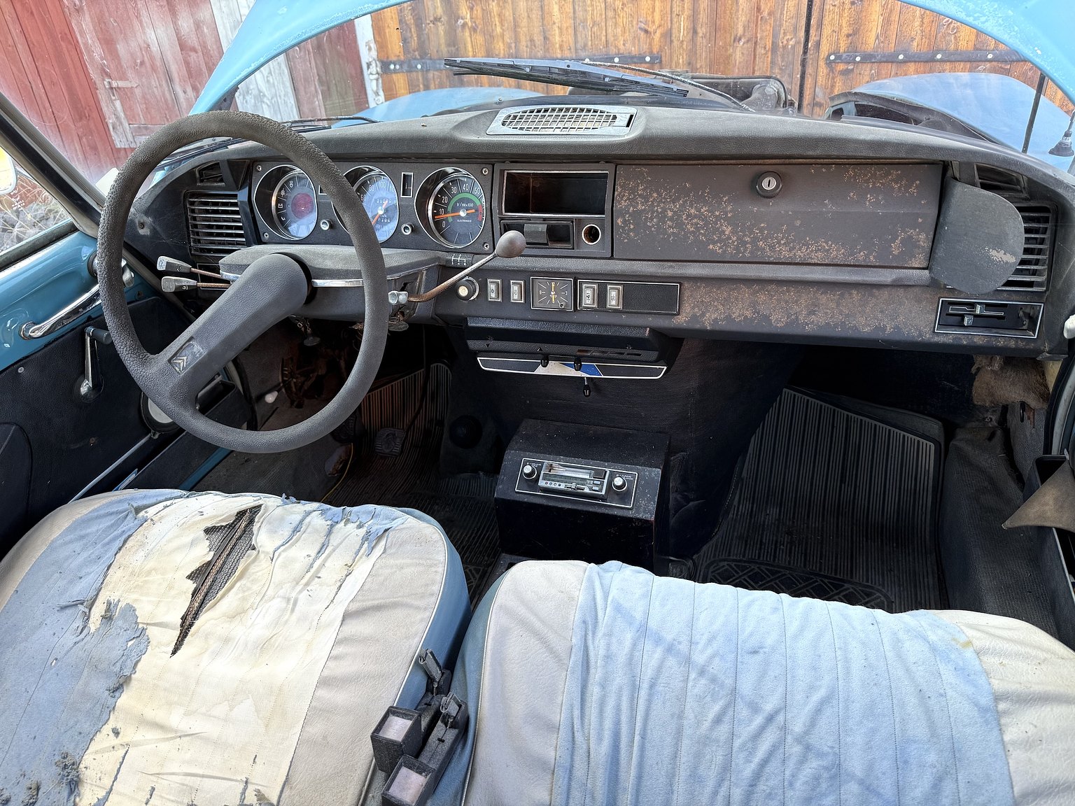 Interiörbild 1974 Citroën ID 20 Break 2.0
