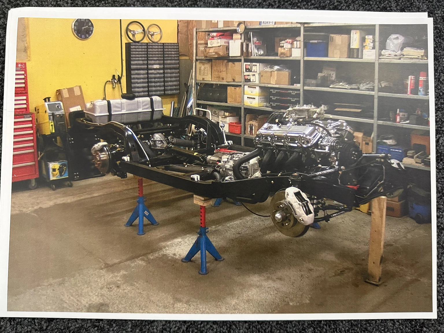 Dokumentation, 1971 Chevrolet Corvette Stingray Special 598 cui V8 795 hk (37)