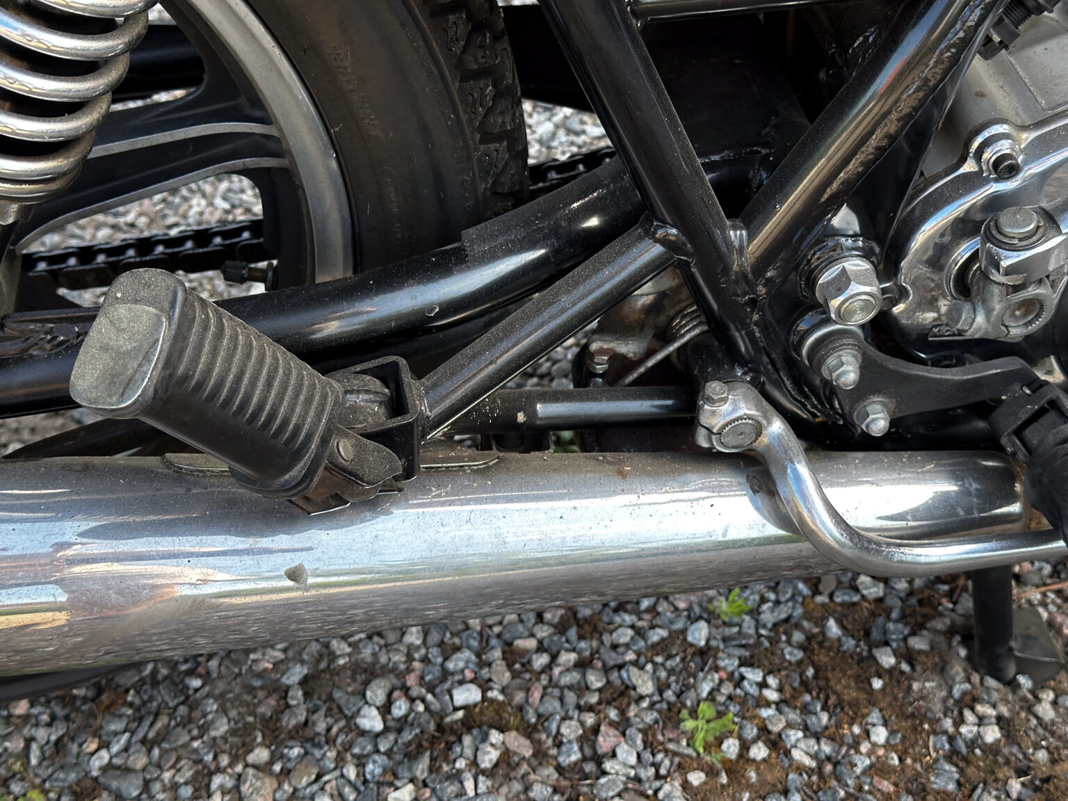 Image of 1979 Yamaha SR500 mechanics