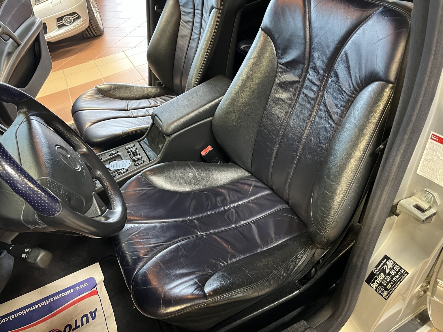 Interior image of 1998 Mercedes-Benz E55 AMG