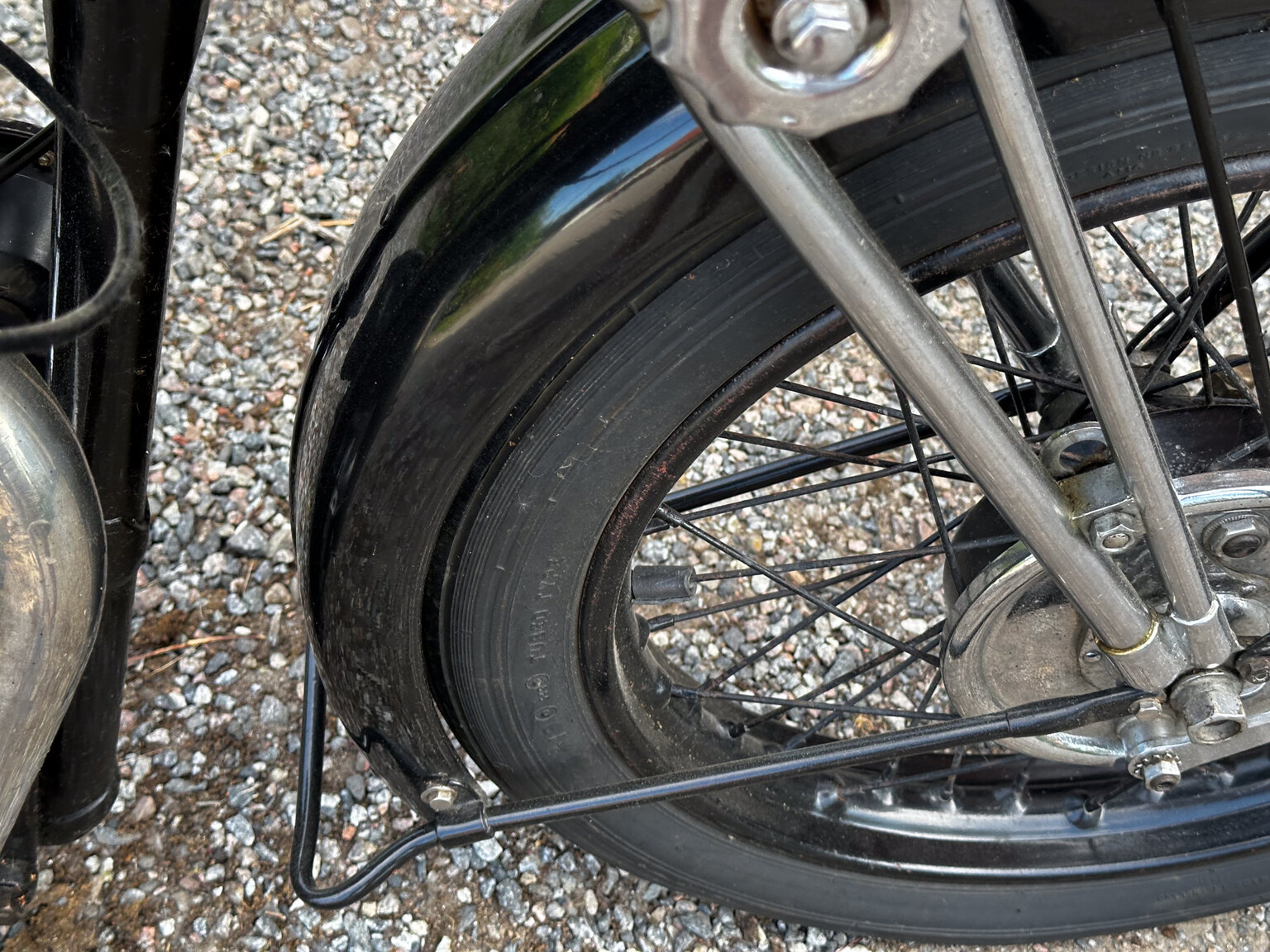 Exterior image of 1943 BSA 500