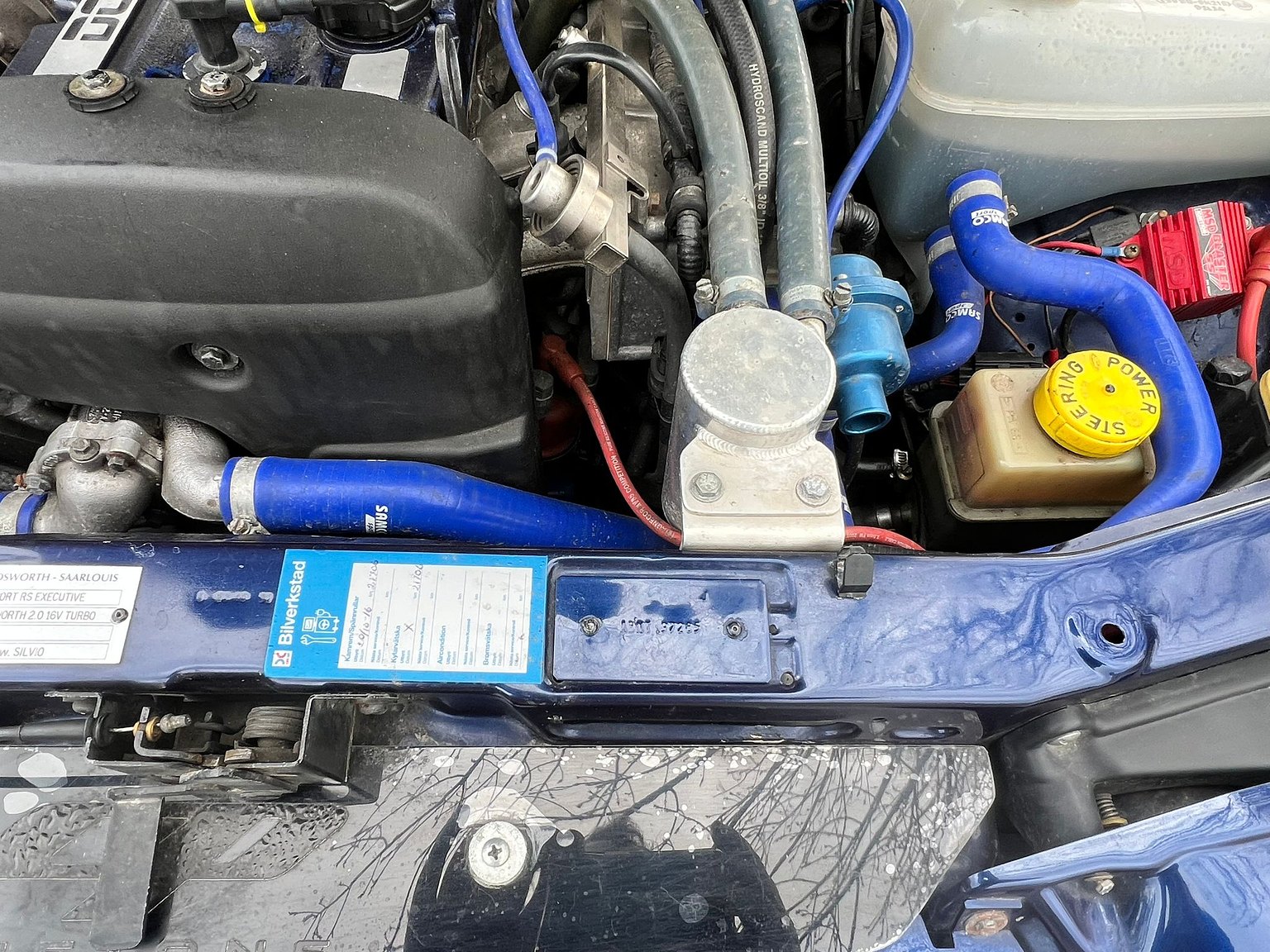 Image of 1993 Ford Escort RS Cosworth "Big Turbo" mechanics