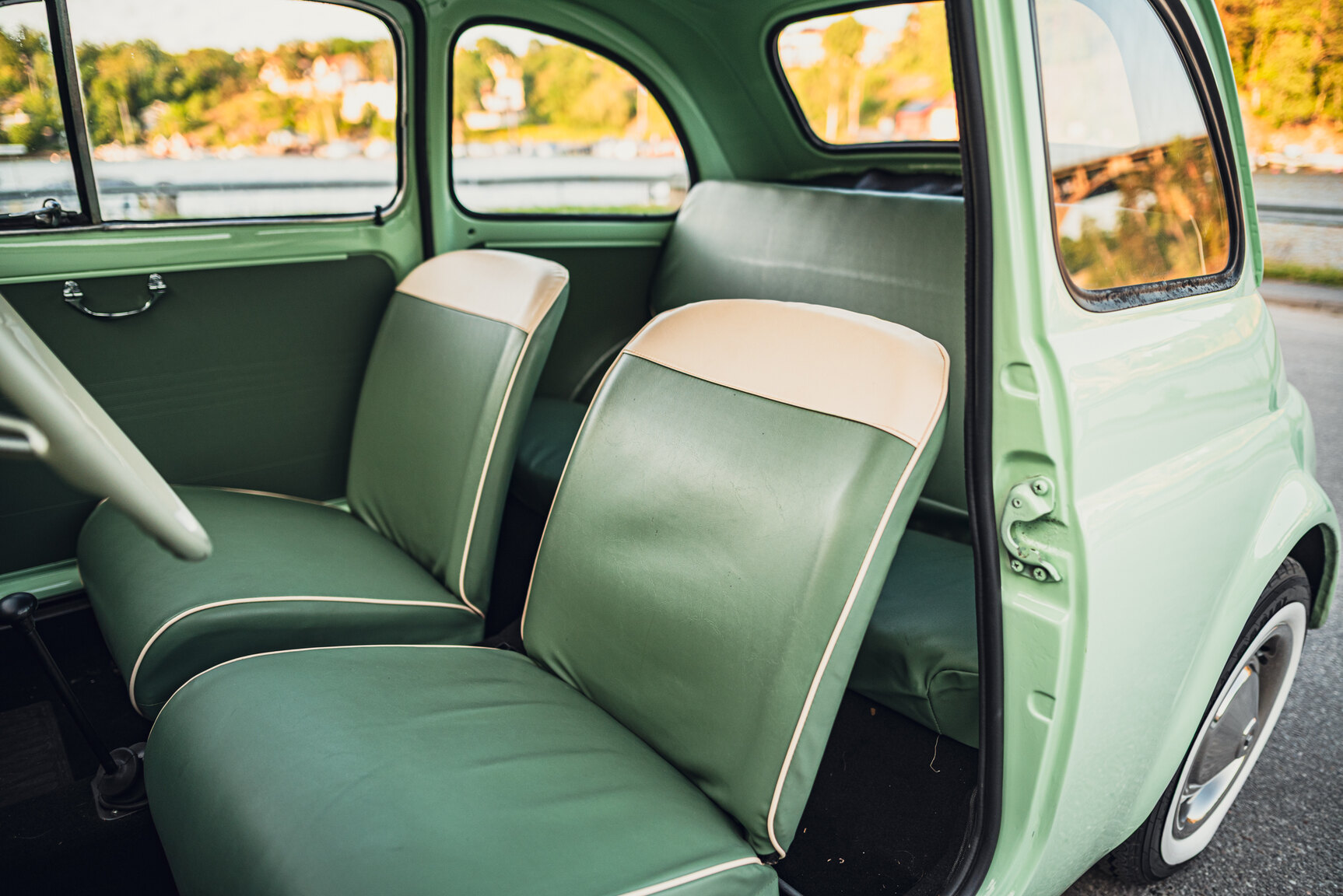 Interiörbild 1967 Fiat 500 "No Reserve Auction"
