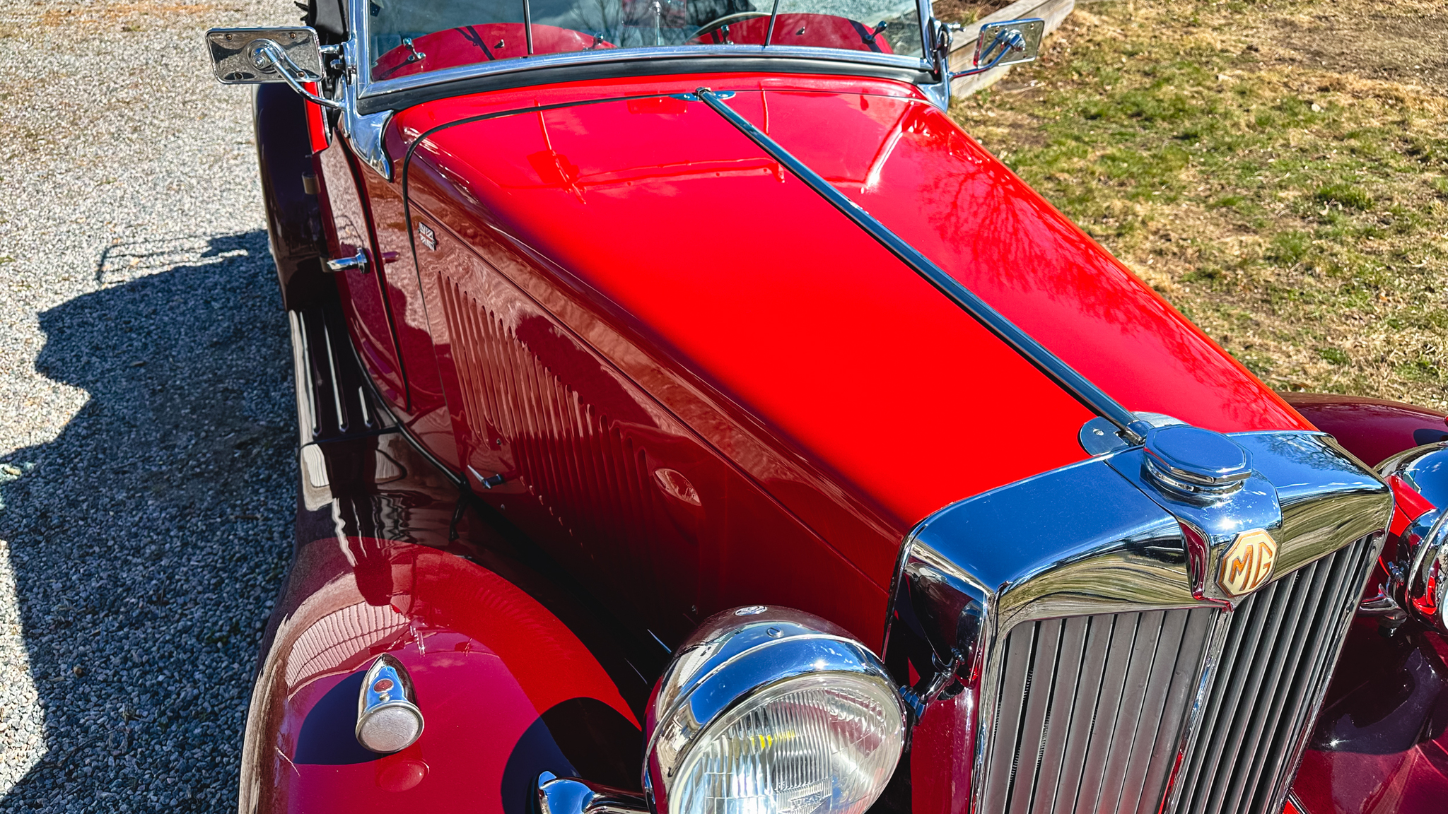 Aussenfoto 1951 MG TD MIDGET