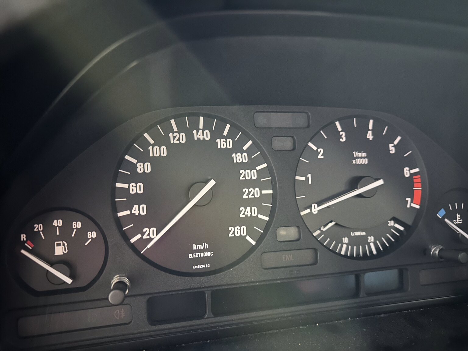 Innenraumfoto von 1988 BMW 535i
