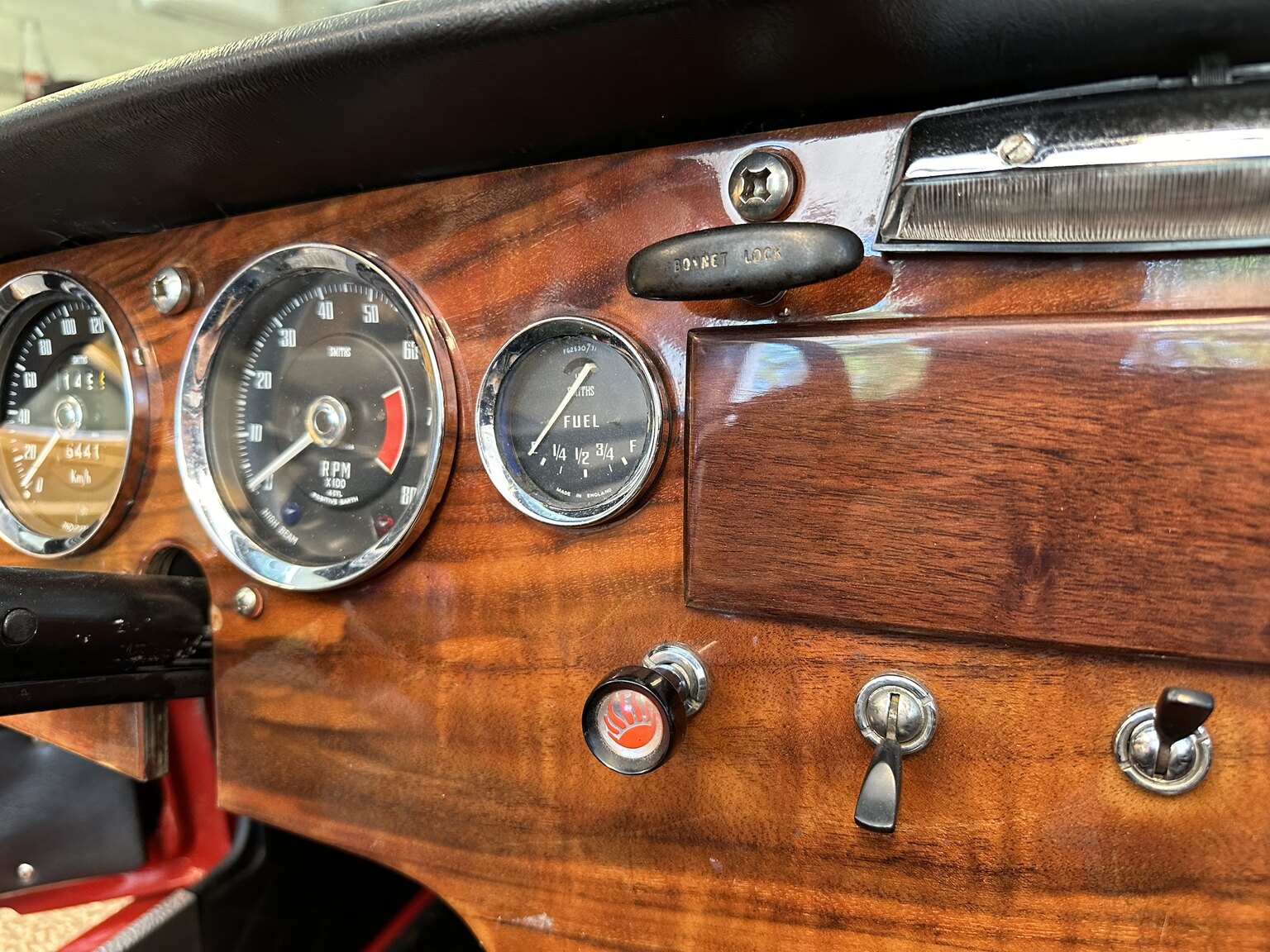 Interior image of 1964 Lotus Elan S2