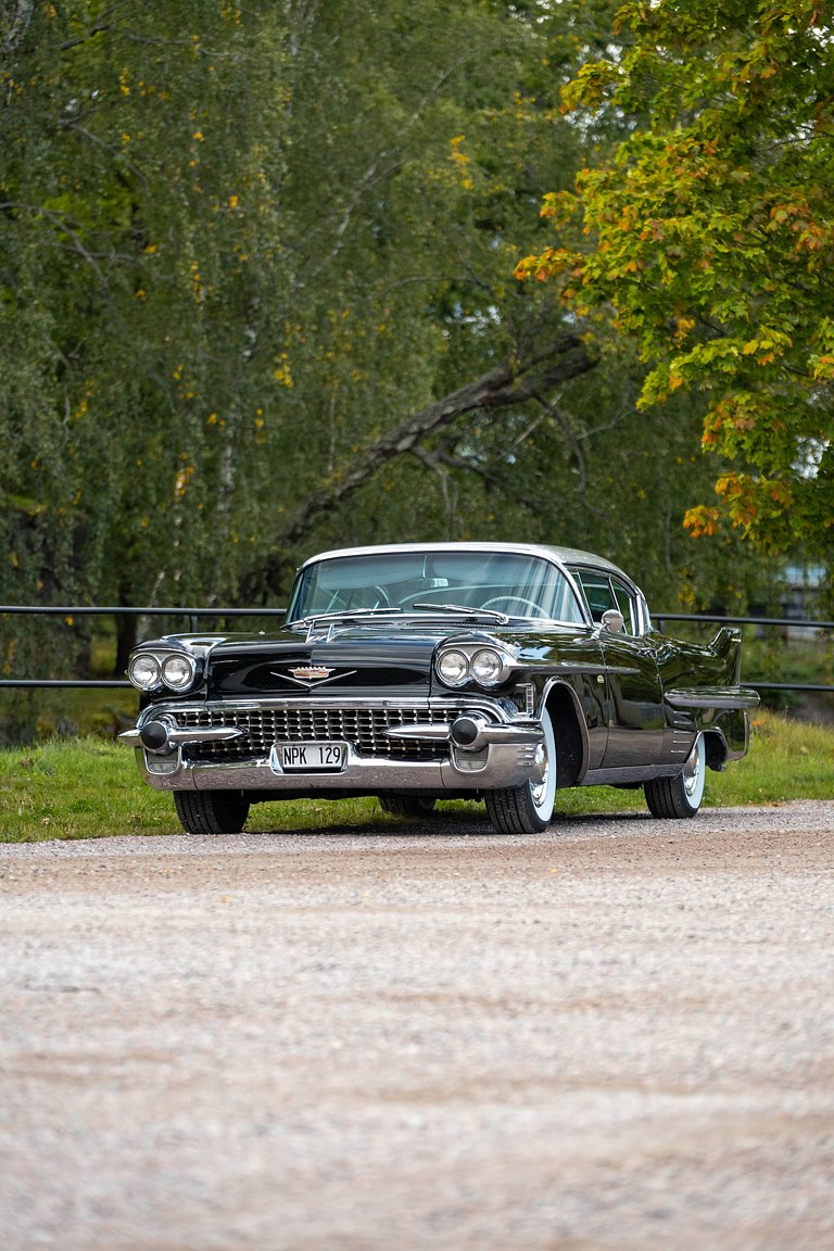 Exterior image of 1958 Cadillac Coupe de Ville