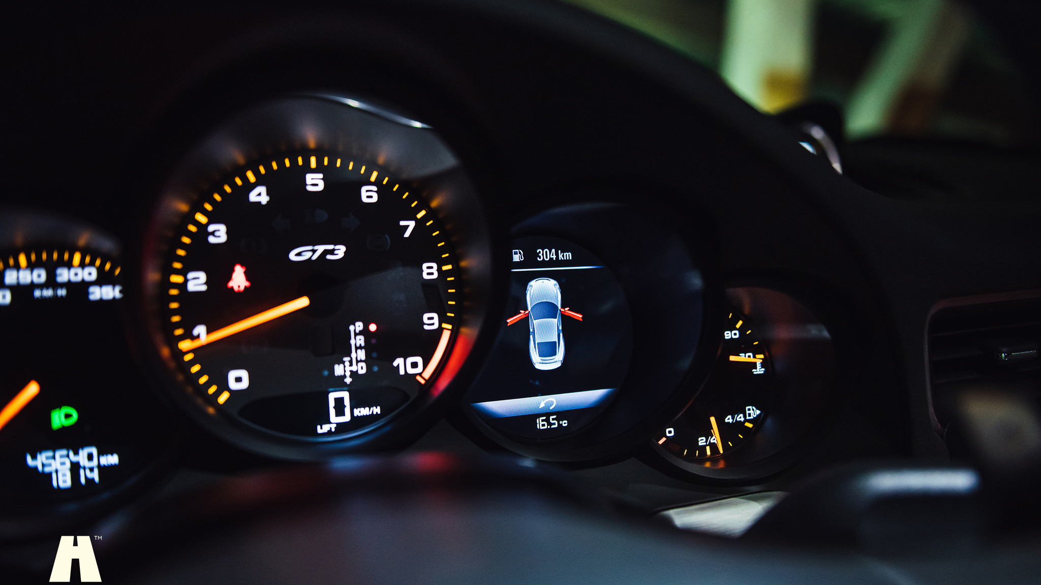 Innenraumfoto von 2015 Porsche 991 GT3 2015