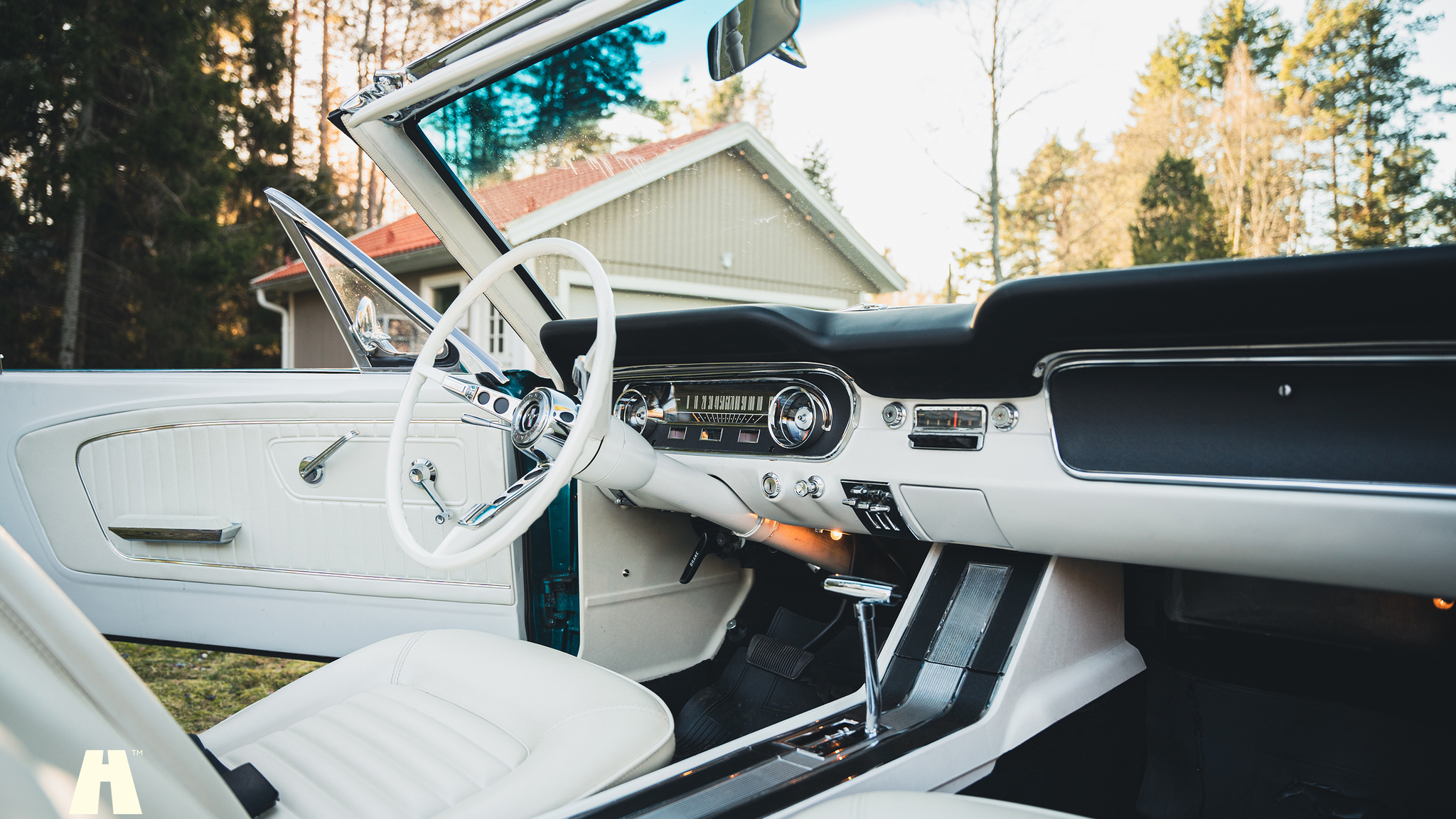 Innenraumfoto von 1965 Ford Mustang Cabriolet (9)