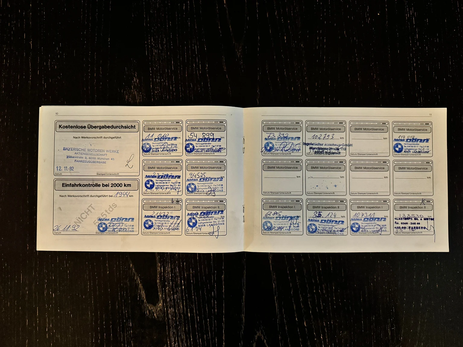 Dokumentation, 1993 BMW E34 M5 Touring  (2)