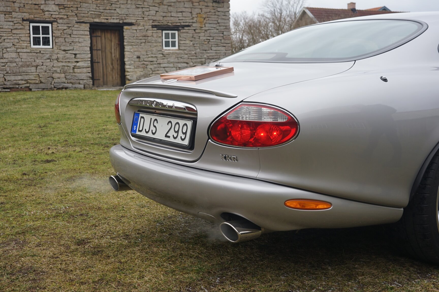Exterior image of 2001 Jaguar XKR Silverstone