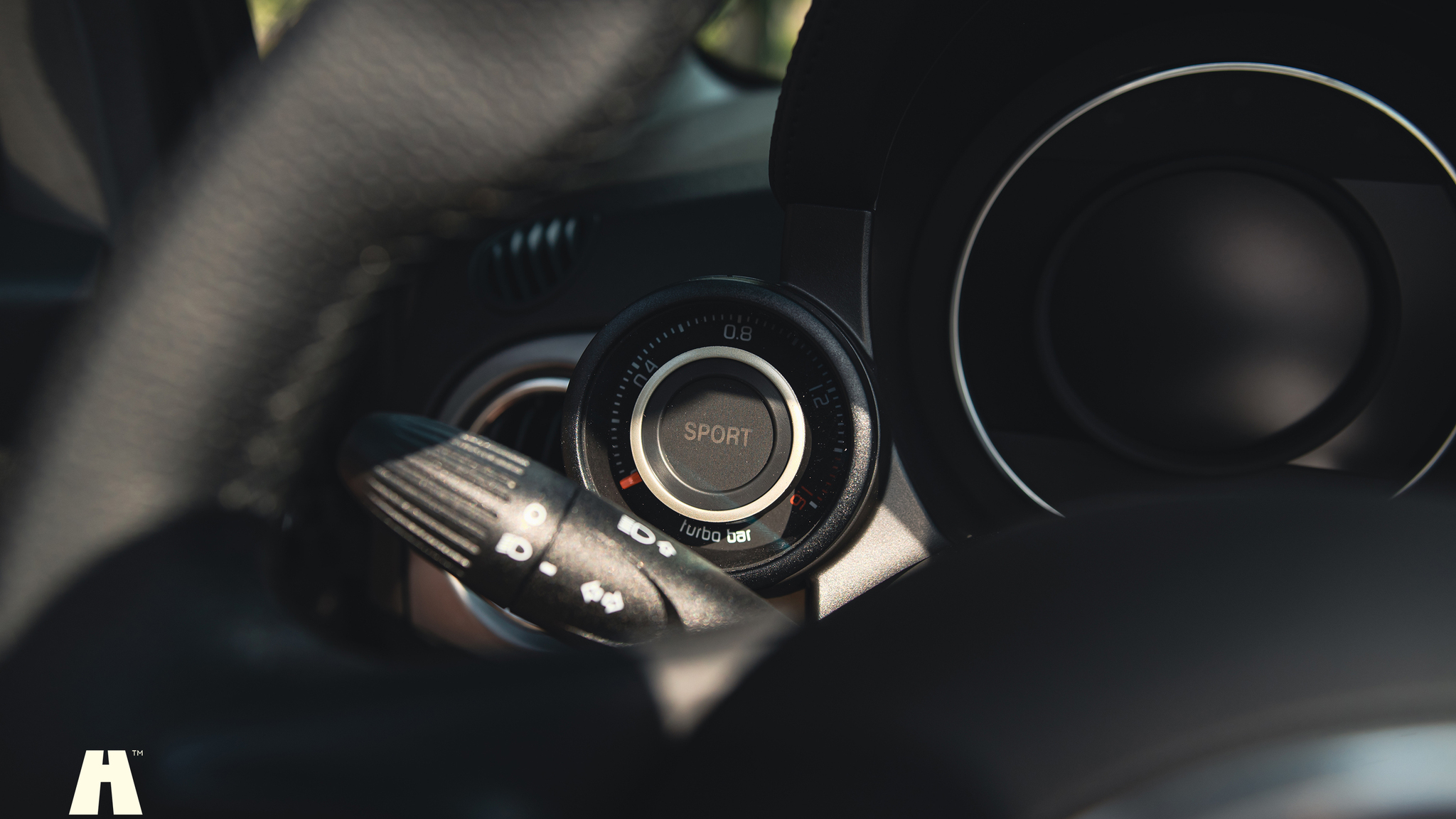 Interiörbild 2018 Abarth 595 Turismo CAB