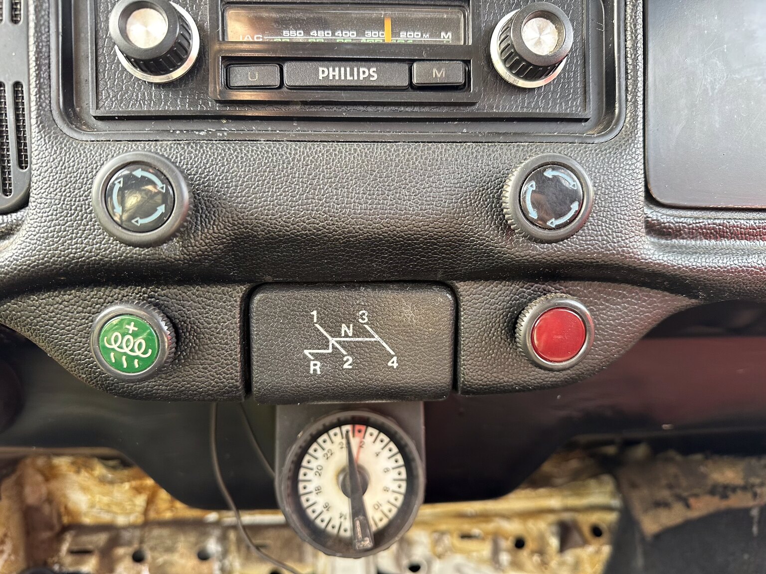Innenraumfoto von 1971 Volkswagen Beetle 1302 S