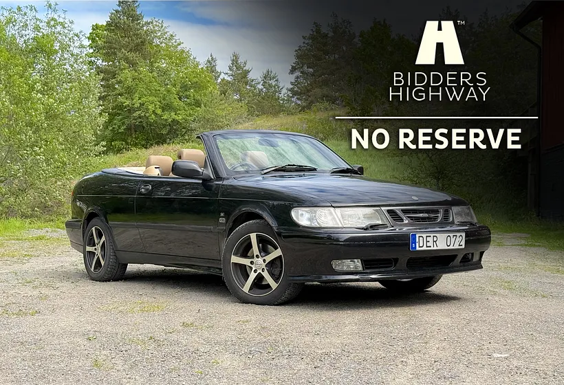 2002 Saab 9-3 2.0T SE Convertible – NO RESERVE